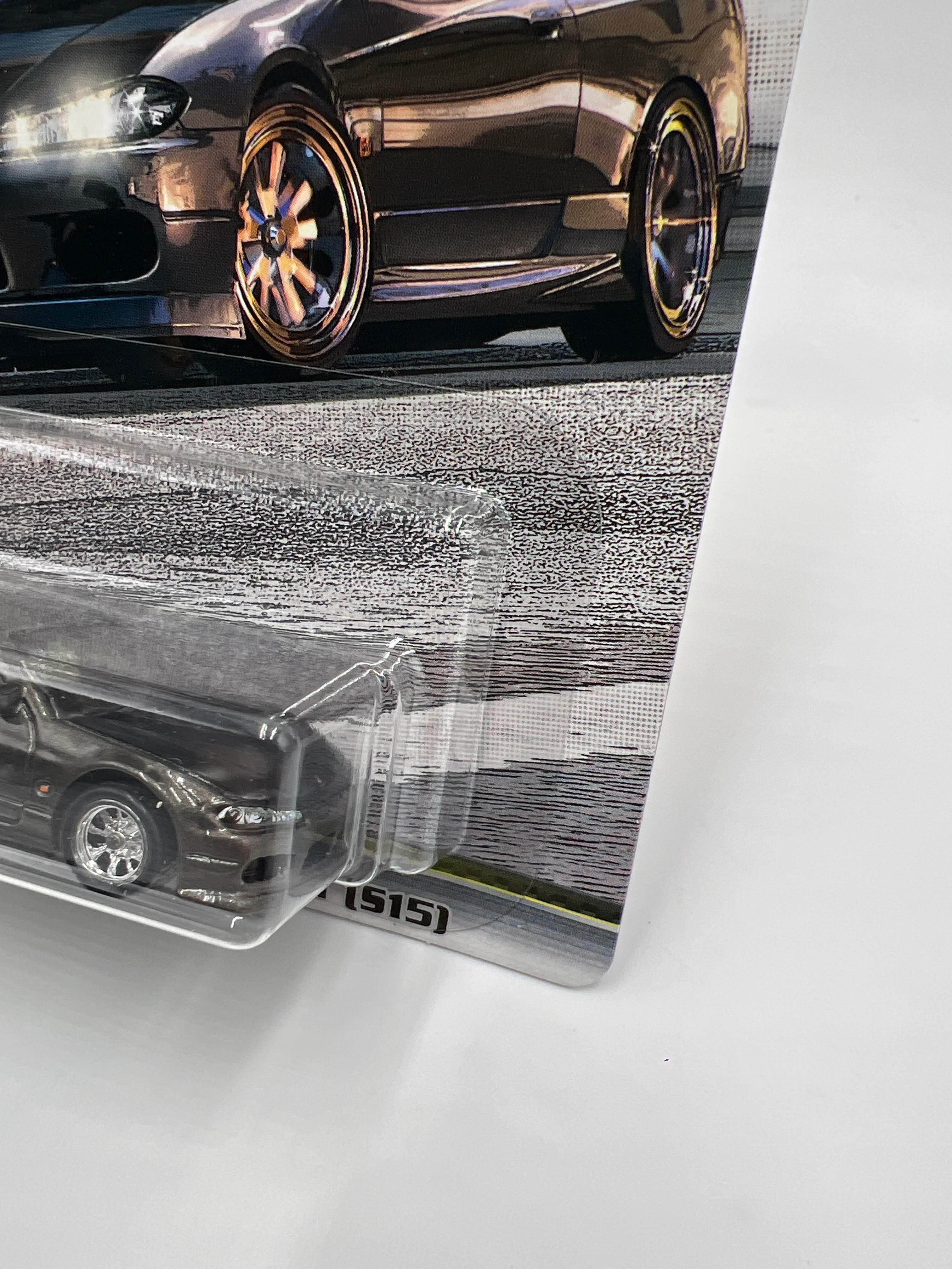 Hot Wheels Premium Fast & Furious Fast Tuners #2 Nissan Silvia S15 Gray W/Protector 2 - Image 3