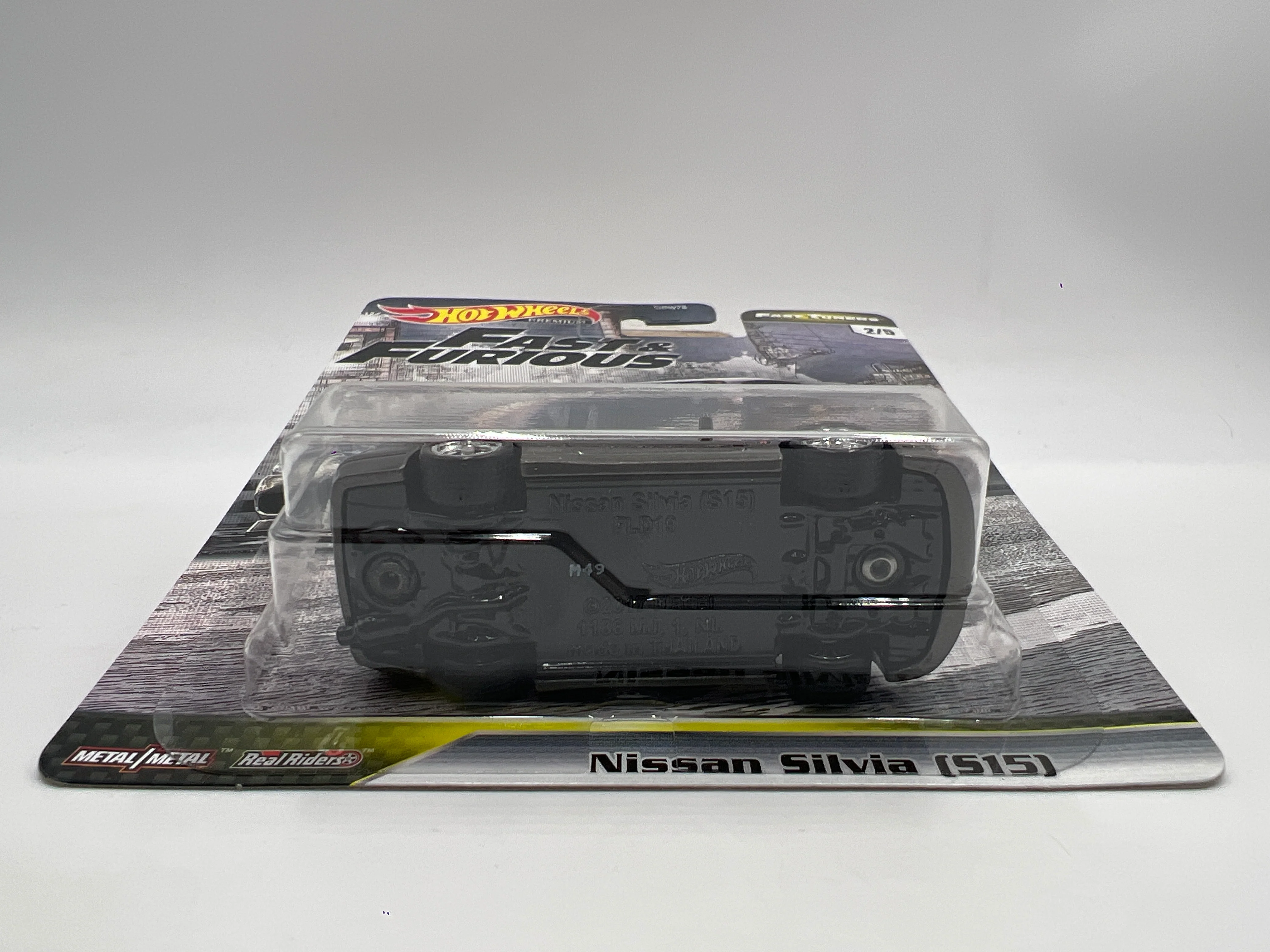 Hot Wheels Premium Fast & Furious Fast Tuners #2 Nissan Silvia S15 Gray W/Protector 2 - Image 5