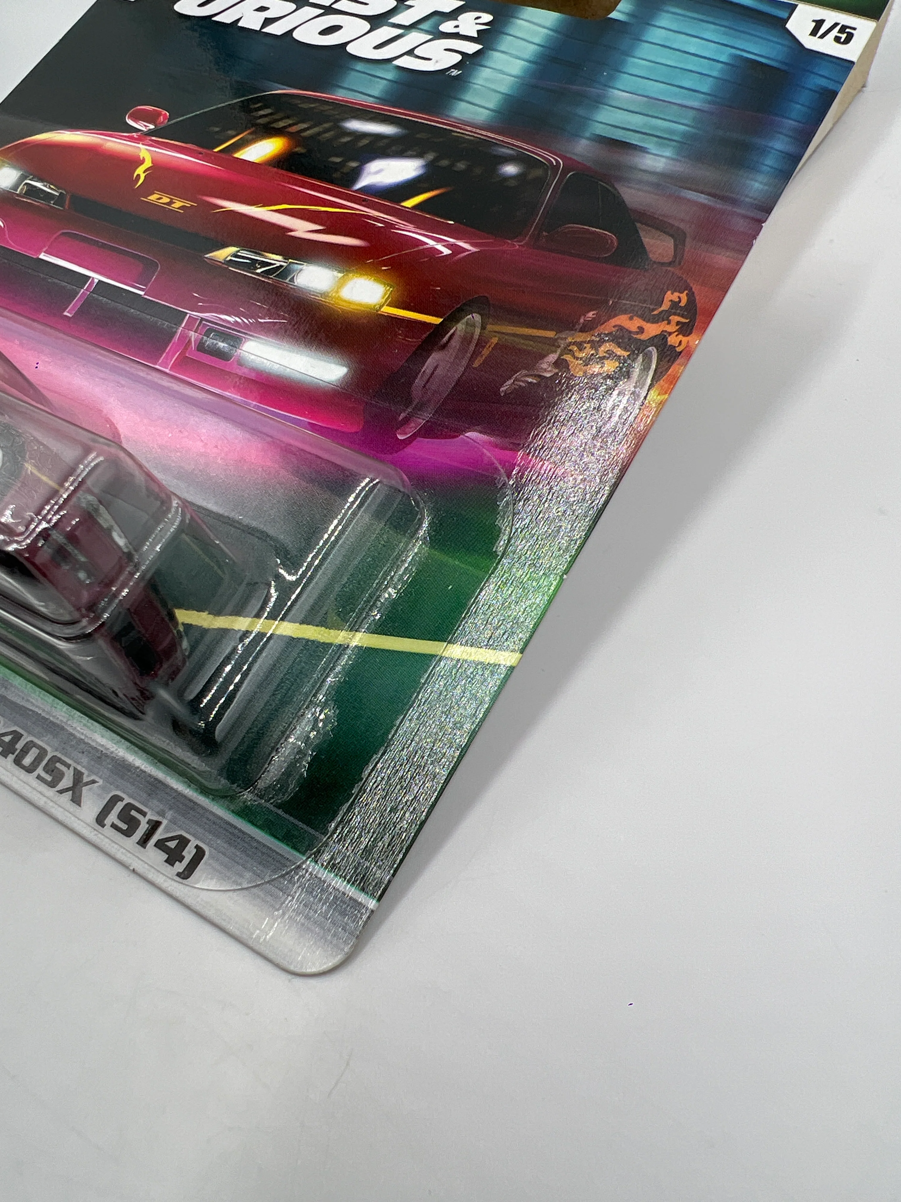 Hot Wheels Premium Fast & Furious Original Fast #1 Nissan 240SX S14 W/Protector - Image 5