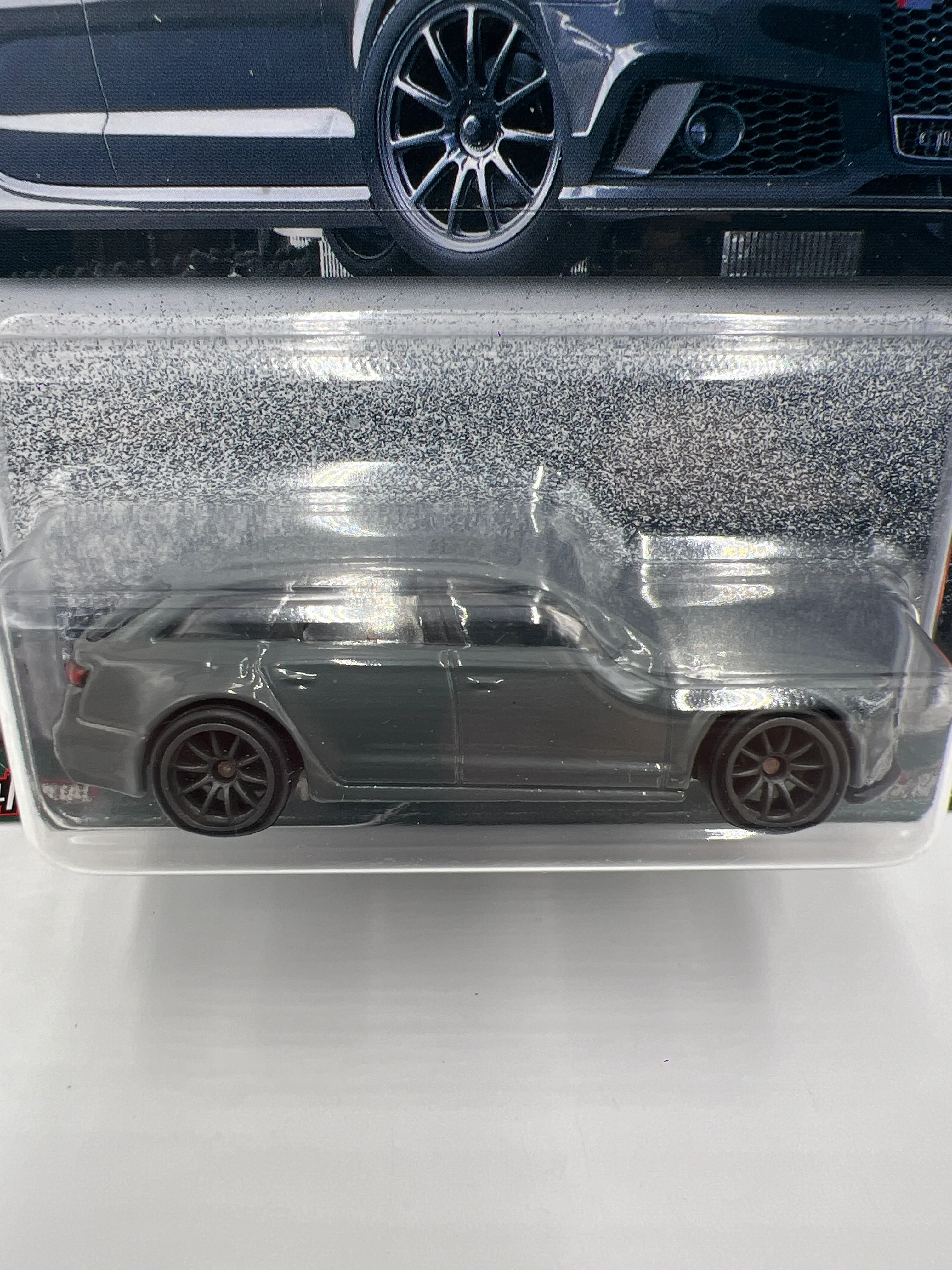 Hot Wheels Premium Fast Wagons #5 17 Audi RS 6 Avant Gray 246K - Image 2