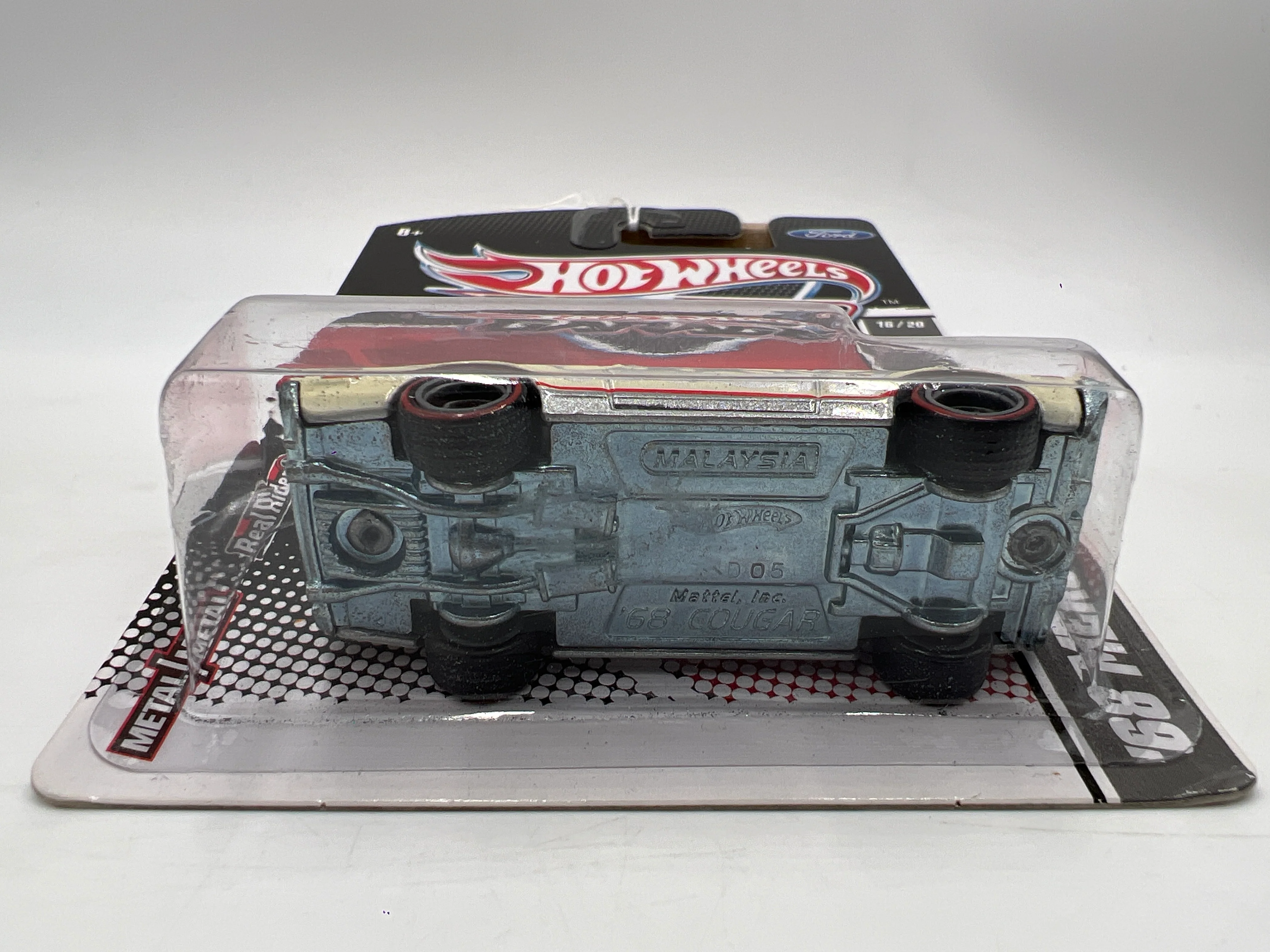 Hot Wheels Premium Garage Ford Series #16 68 Mercury Cougar Silver - Image 6