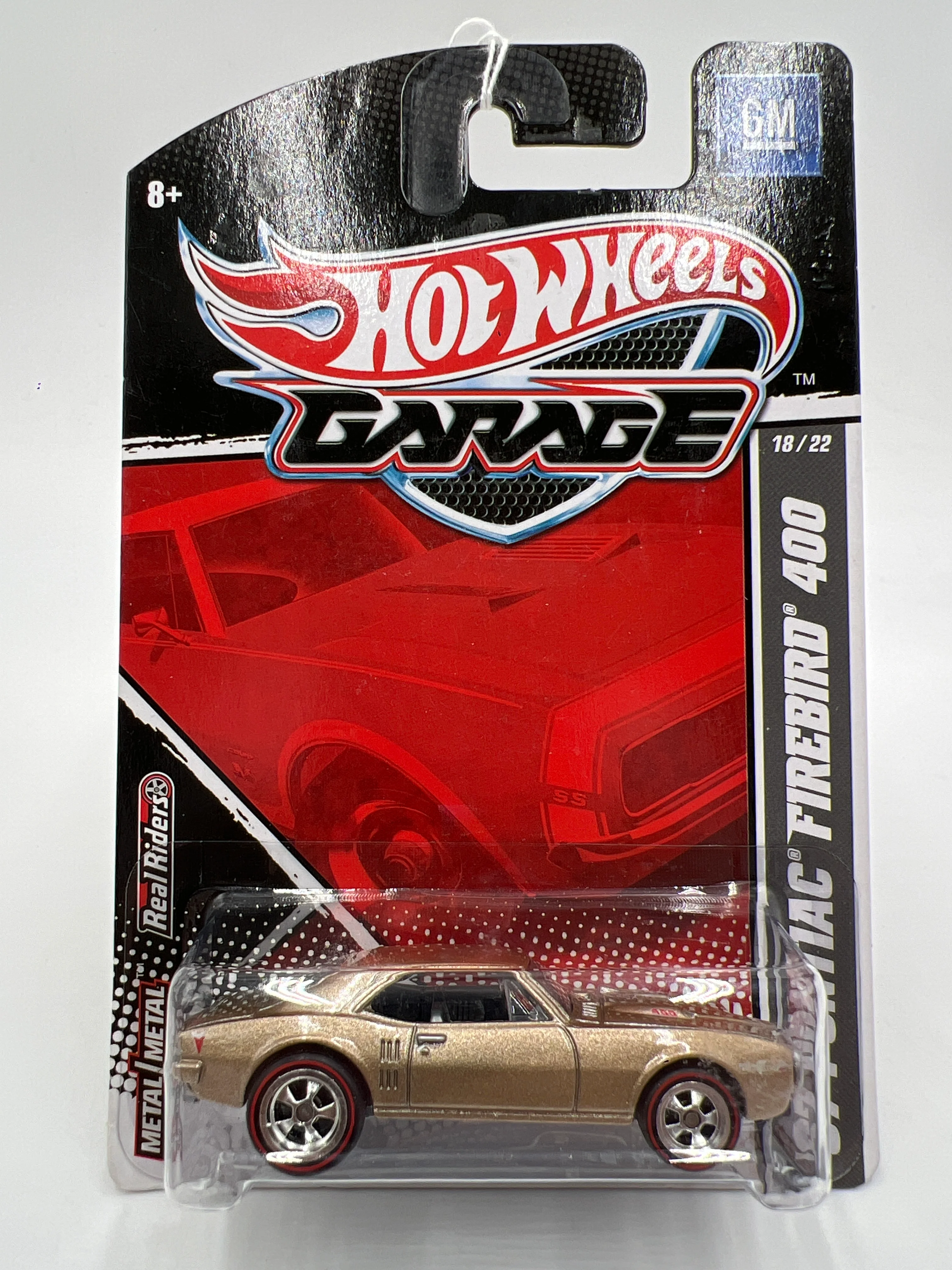 Hot Wheels Premium Garage GM Series #18 67 Pontiac Firebird 400 Gold - Image 2