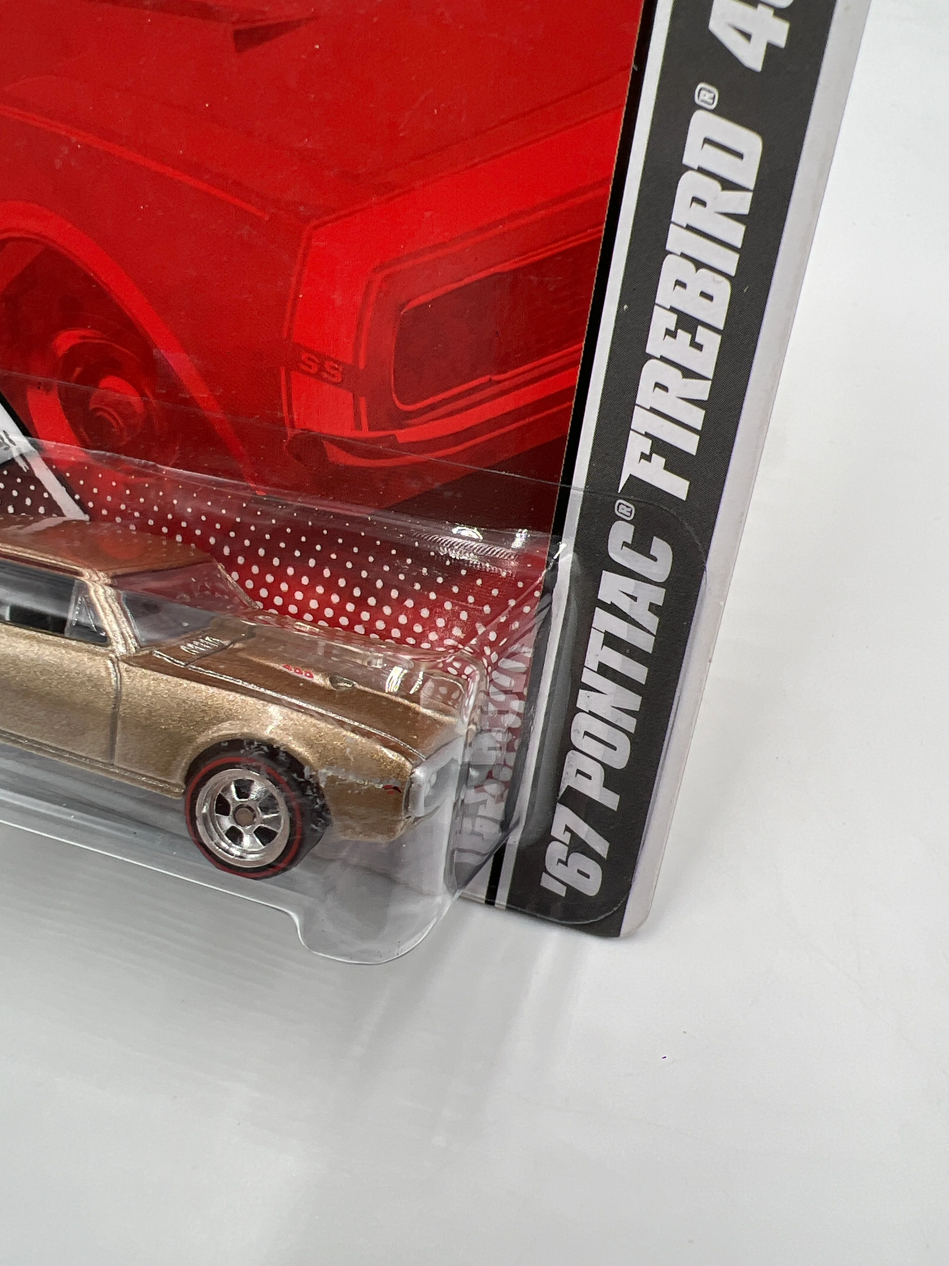 Hot Wheels Premium Garage GM Series #18 67 Pontiac Firebird 400 Gold - Image 4