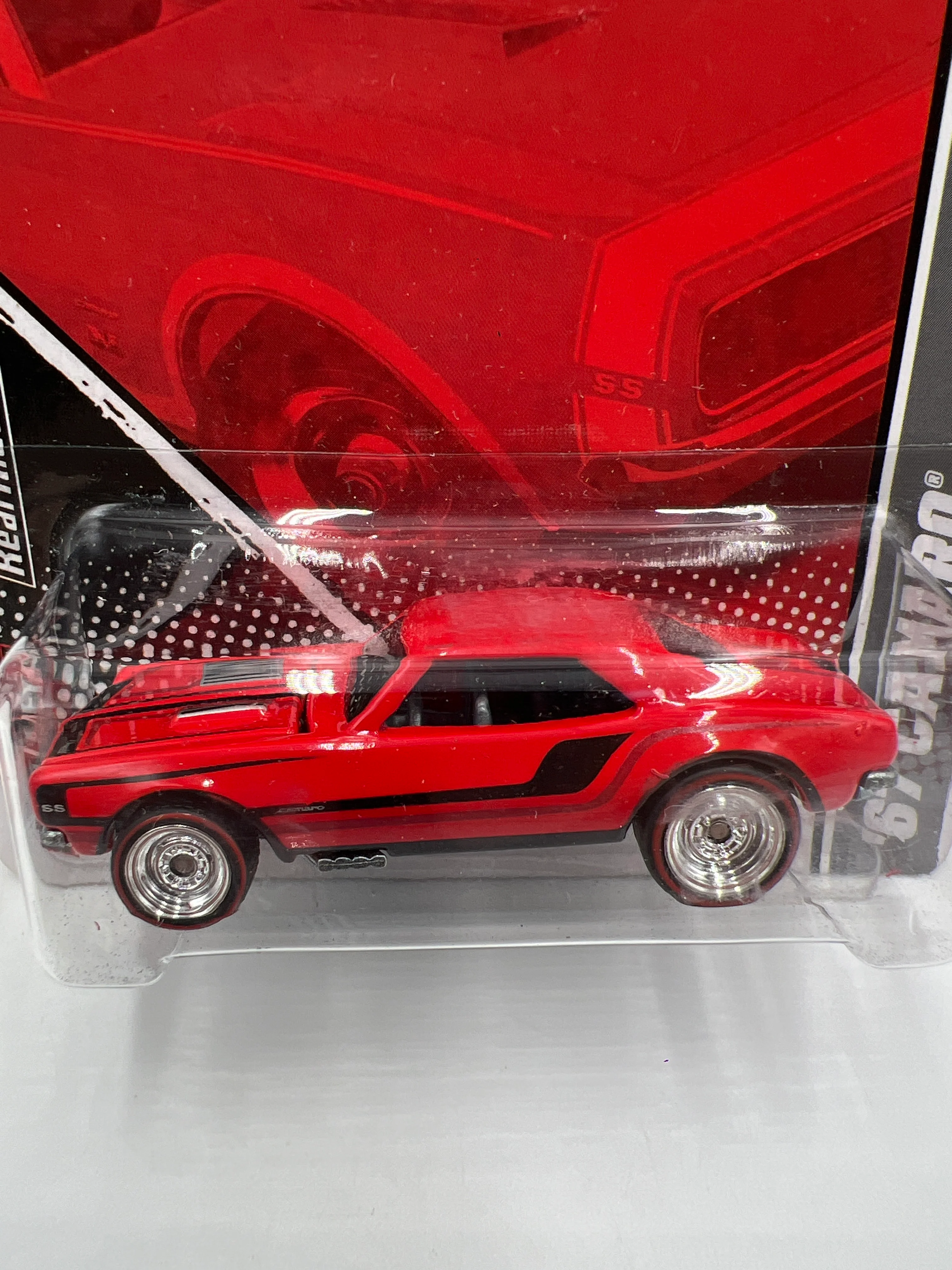 Hot Wheels Premium Garage Series Toys R Us Exclusive 67 Camaro Red W/Protector VHTF - Image 2