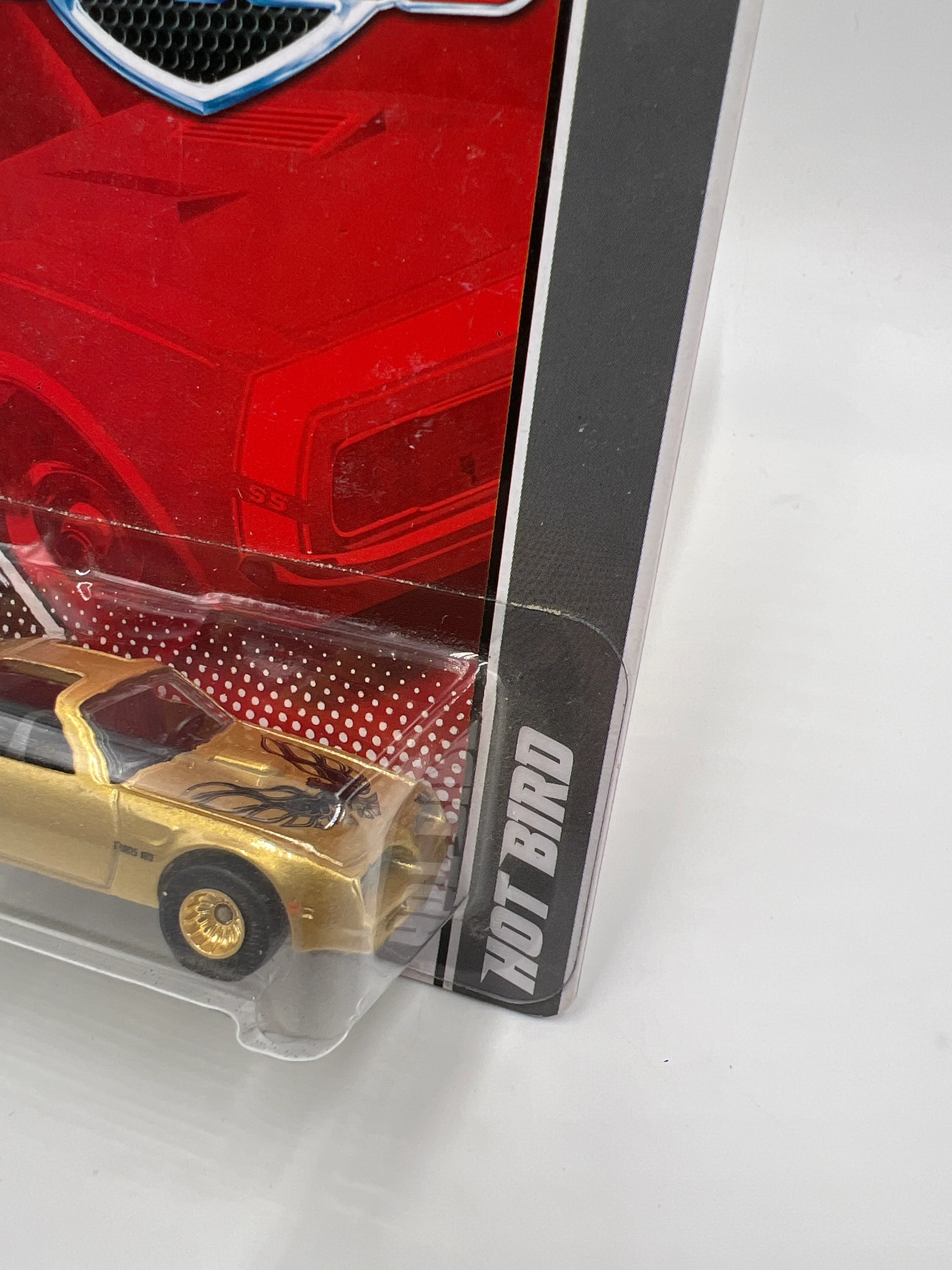 Hot Wheels Premium Garage Series #2 Hot Bird Gold W/Protector - Image 3