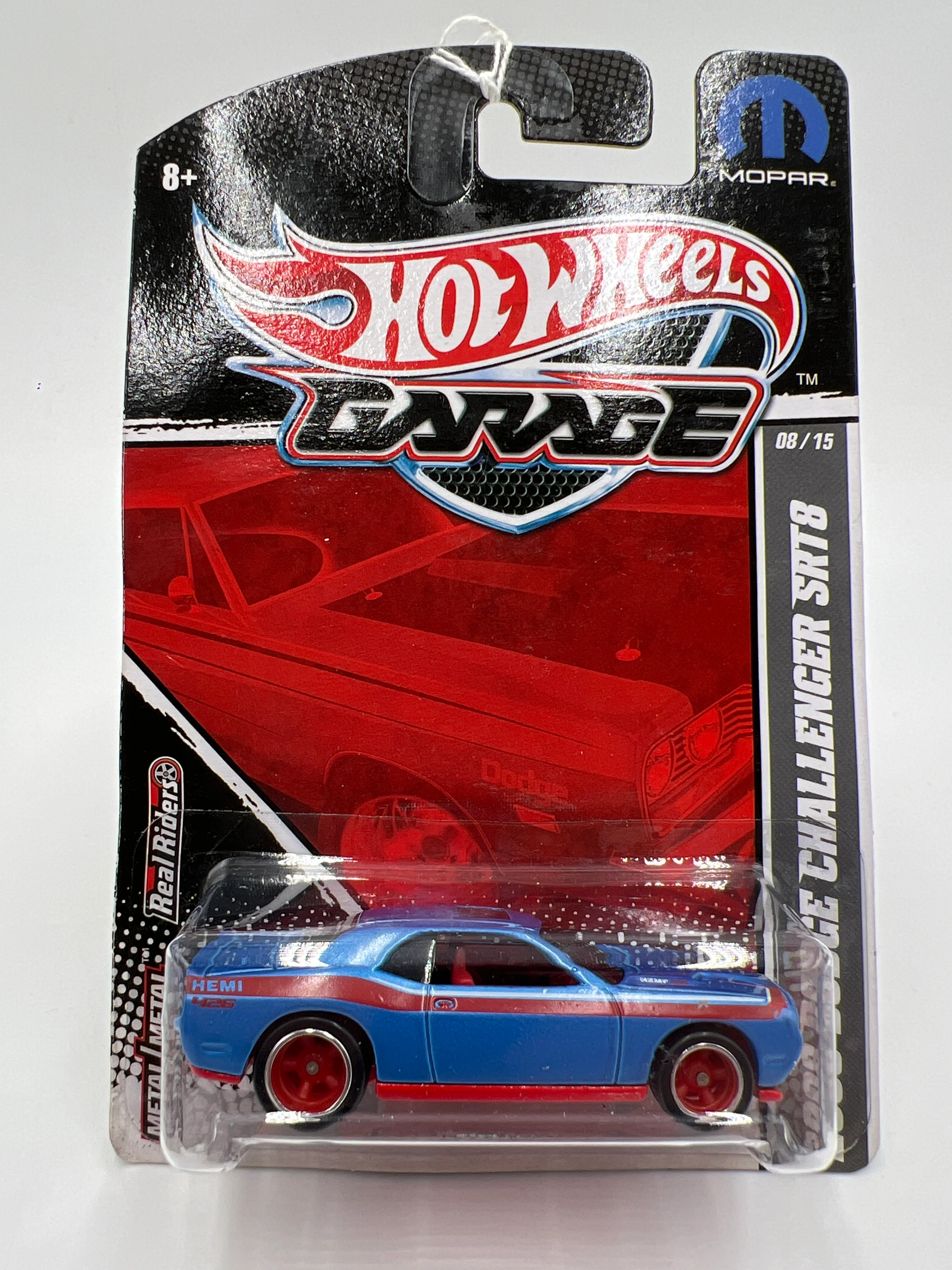 Hot Wheels Premium Garage Series #8 2008 Dodge Challenger SRT8 Blue - Image 2