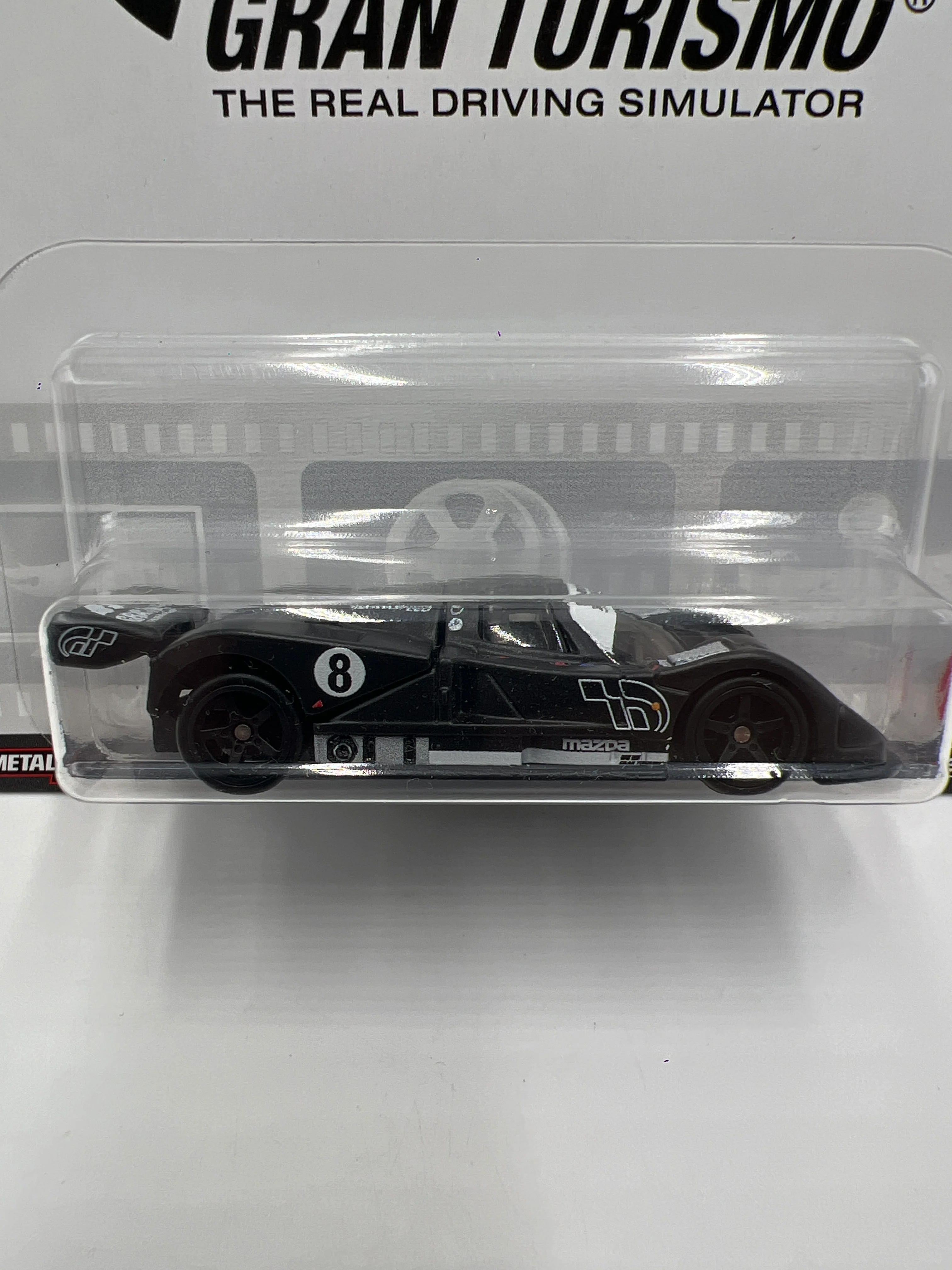 Hot Wheels Premium Gran Turismo Mazda 787B Black W/Protector - Image 2