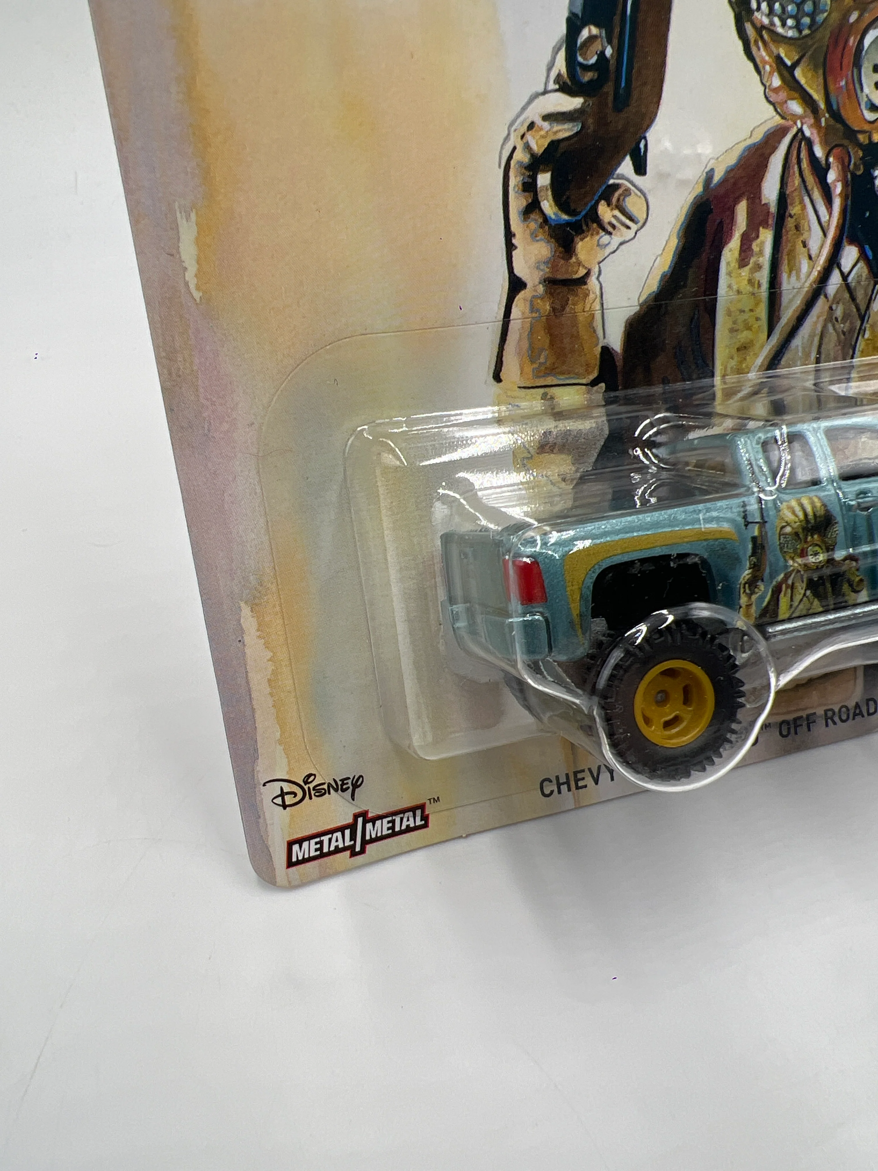 Hot Wheels Premium Pop Culture Star Wars #4 Chevy Silverado Off Road Blue 271E - Image 5