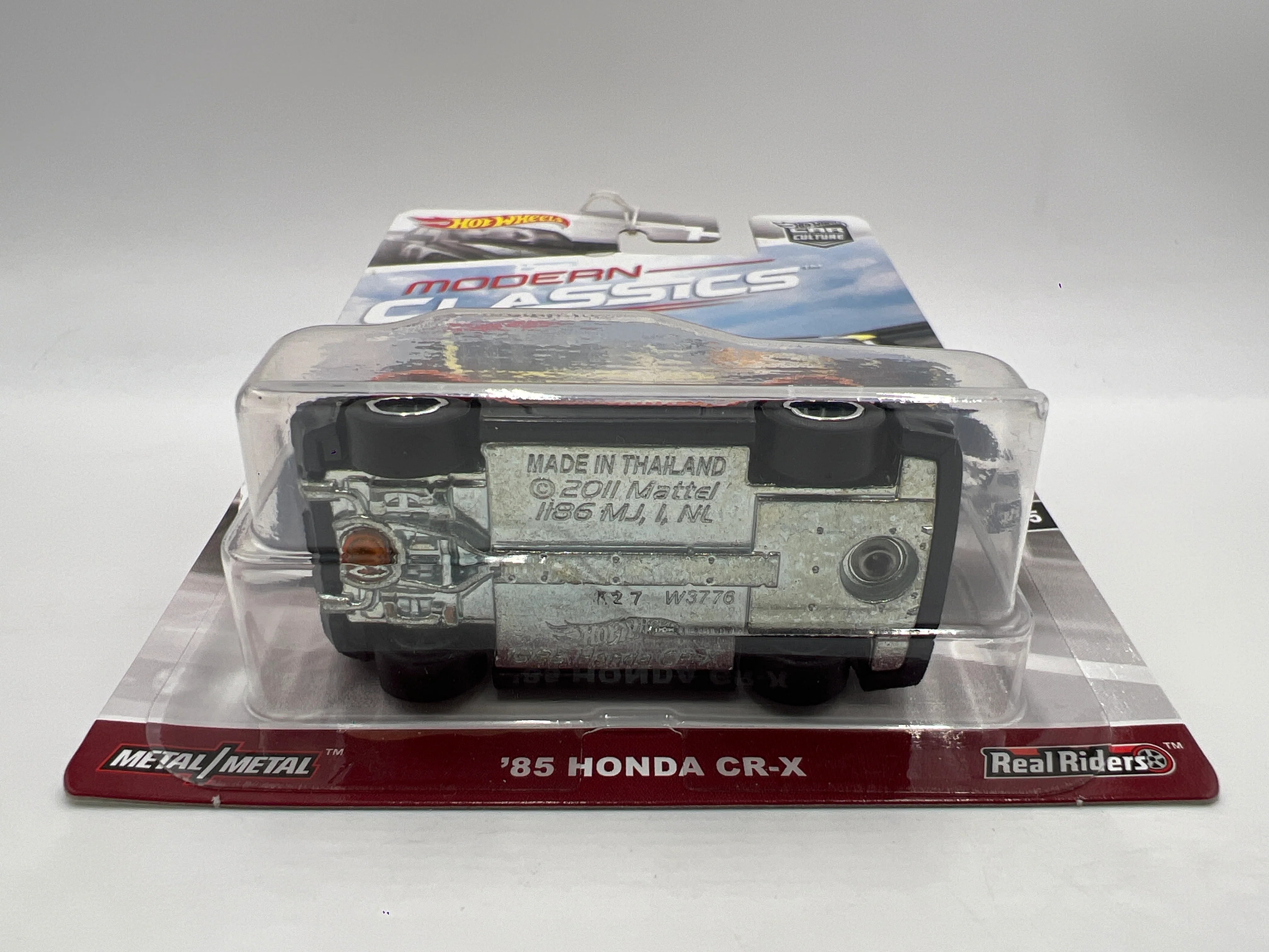 Hot Wheels Premium Modern Classics #2 85 Honda CR-X Orange/Black 244M - Image 5