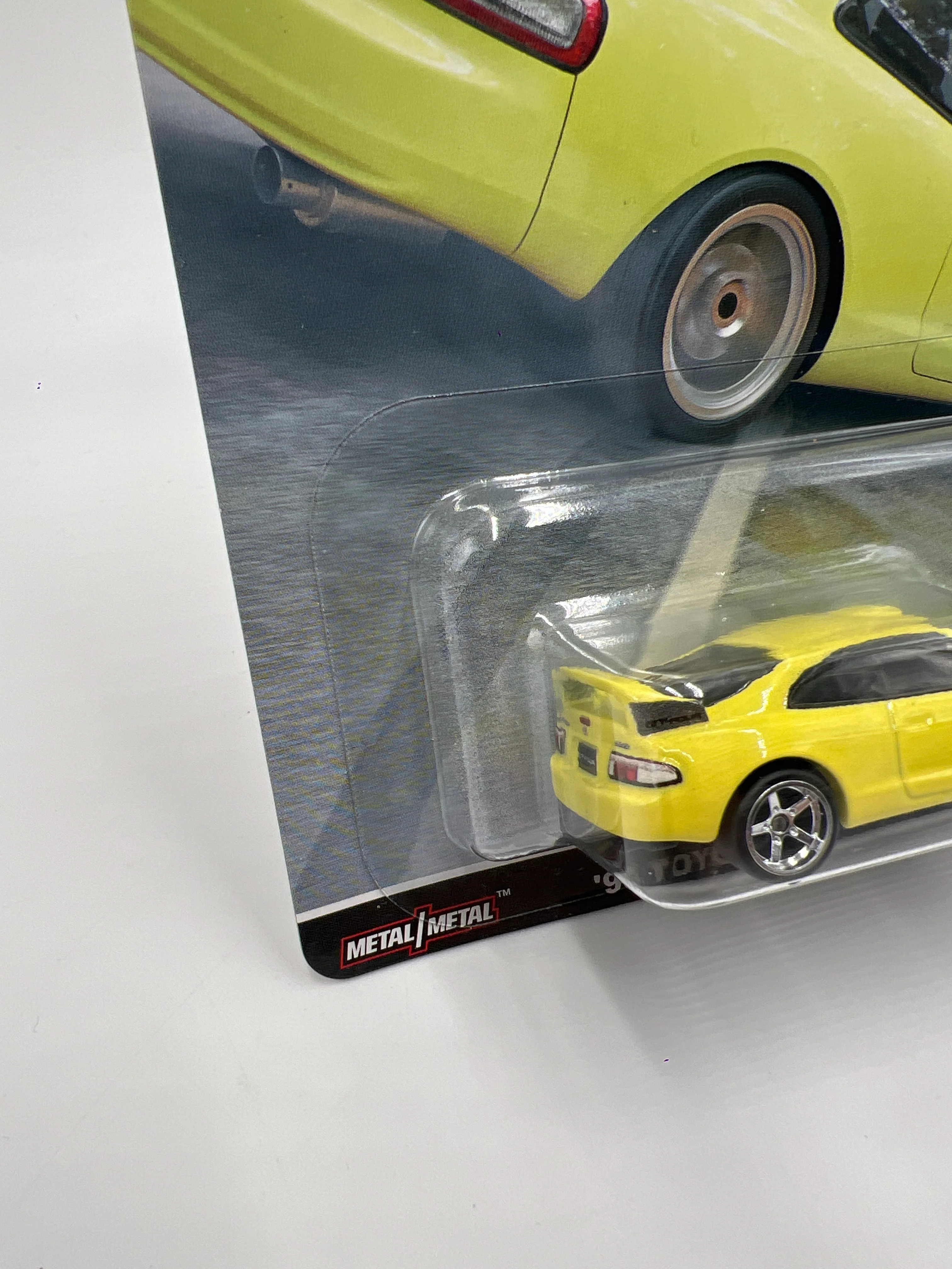 Hot Wheels Premium Mountain Drifters #5 95 Toyota Celica GT-Four Yellow 245E - Image 4