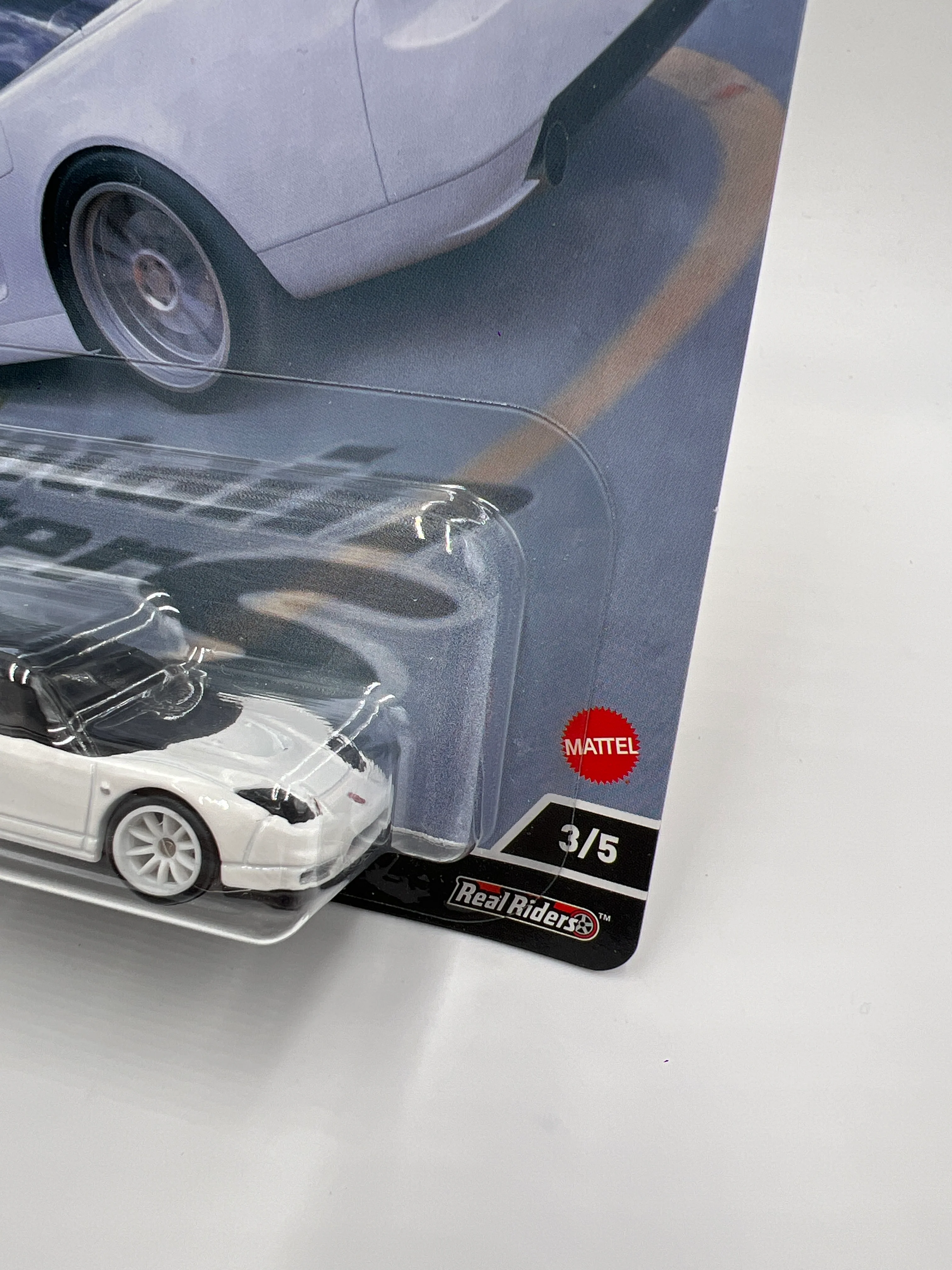 Hot Wheels Premium Mountain Drifters #3 03 Honda NSX Type-R White 245O - Image 3