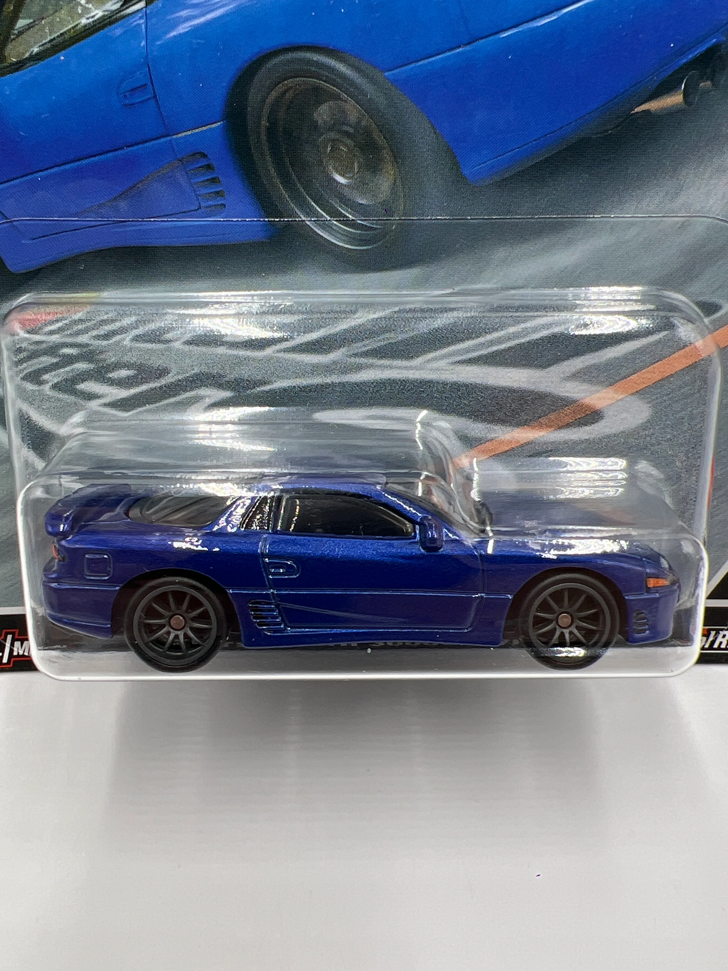 Hot Wheels Premium Mountain Drifters #2 Mitsubishi 3000GT VR-4 Blue 245R - Image 2