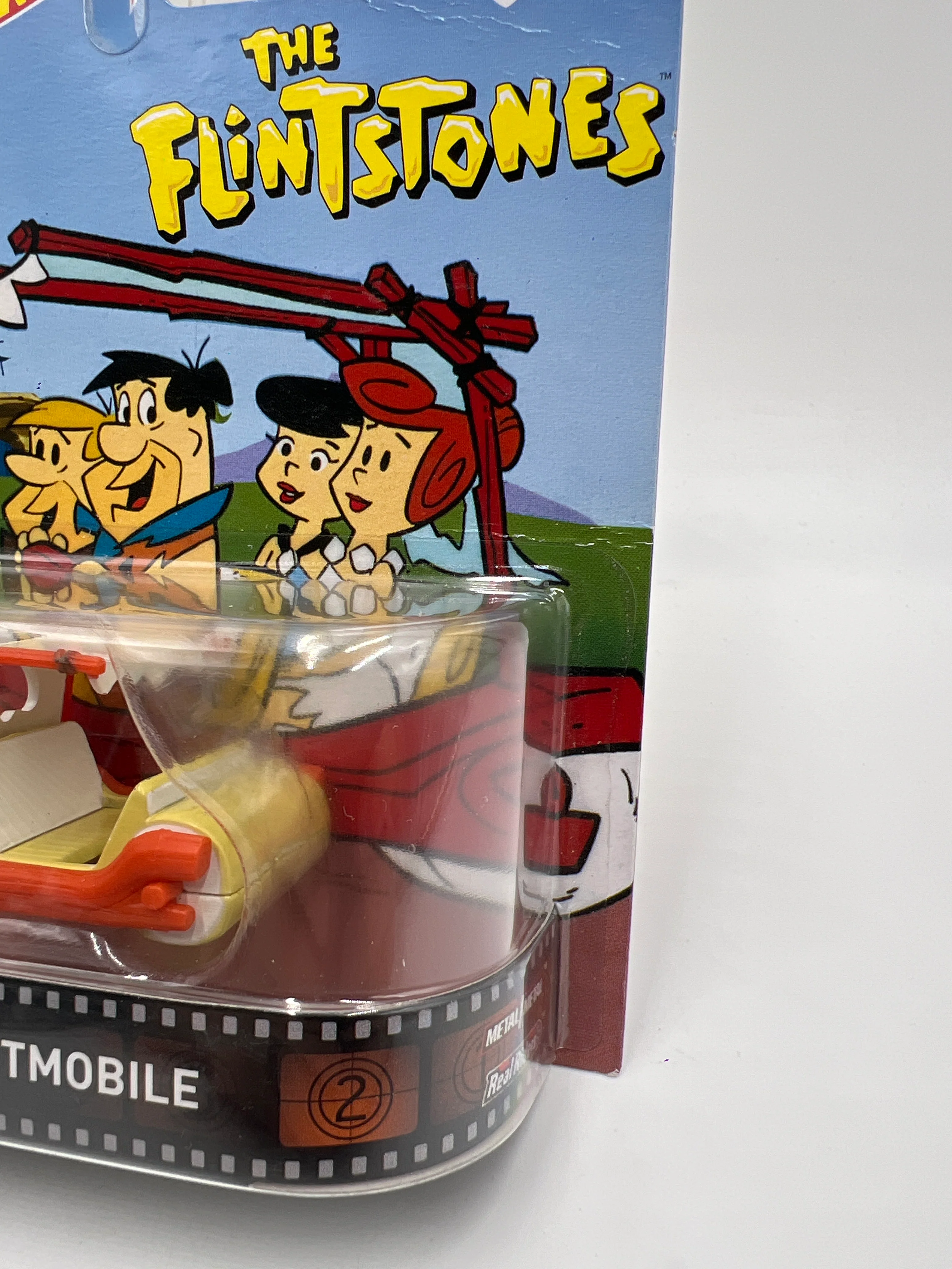 Hot Wheels Premium Retro Entertainment The Flintstones The Flintmobile - Image 3