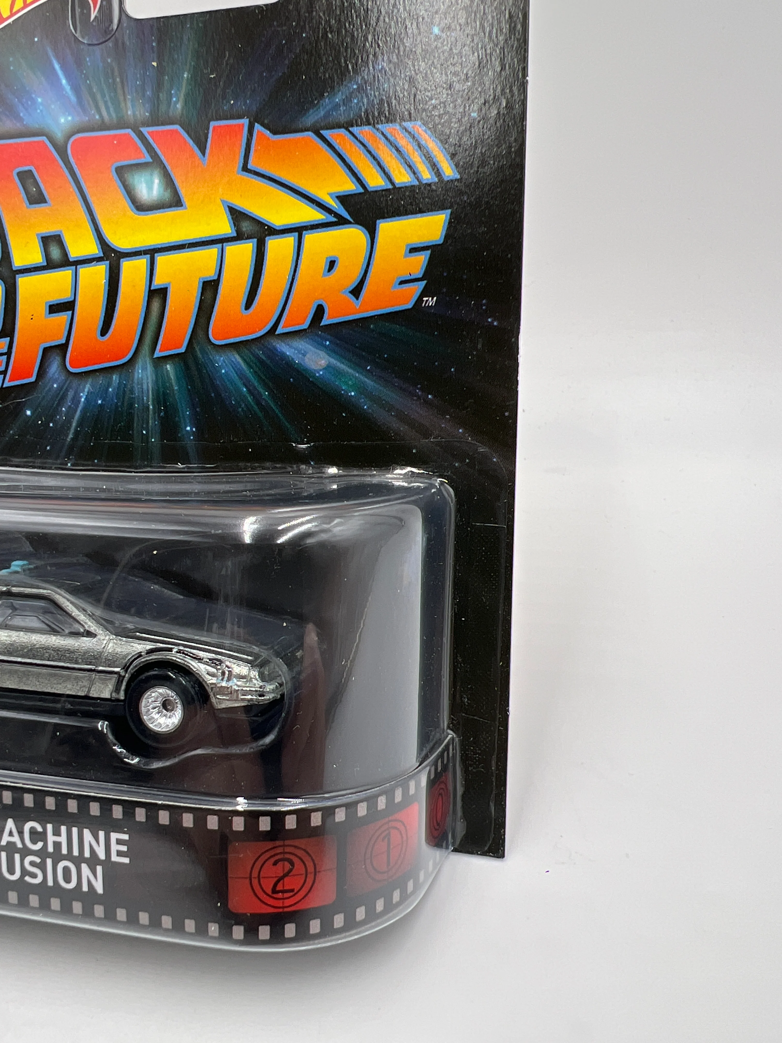 Hot Wheels Premium Retro Entertainment Back To The Future Time Machine Mr Fusion W/Protector - Image 3