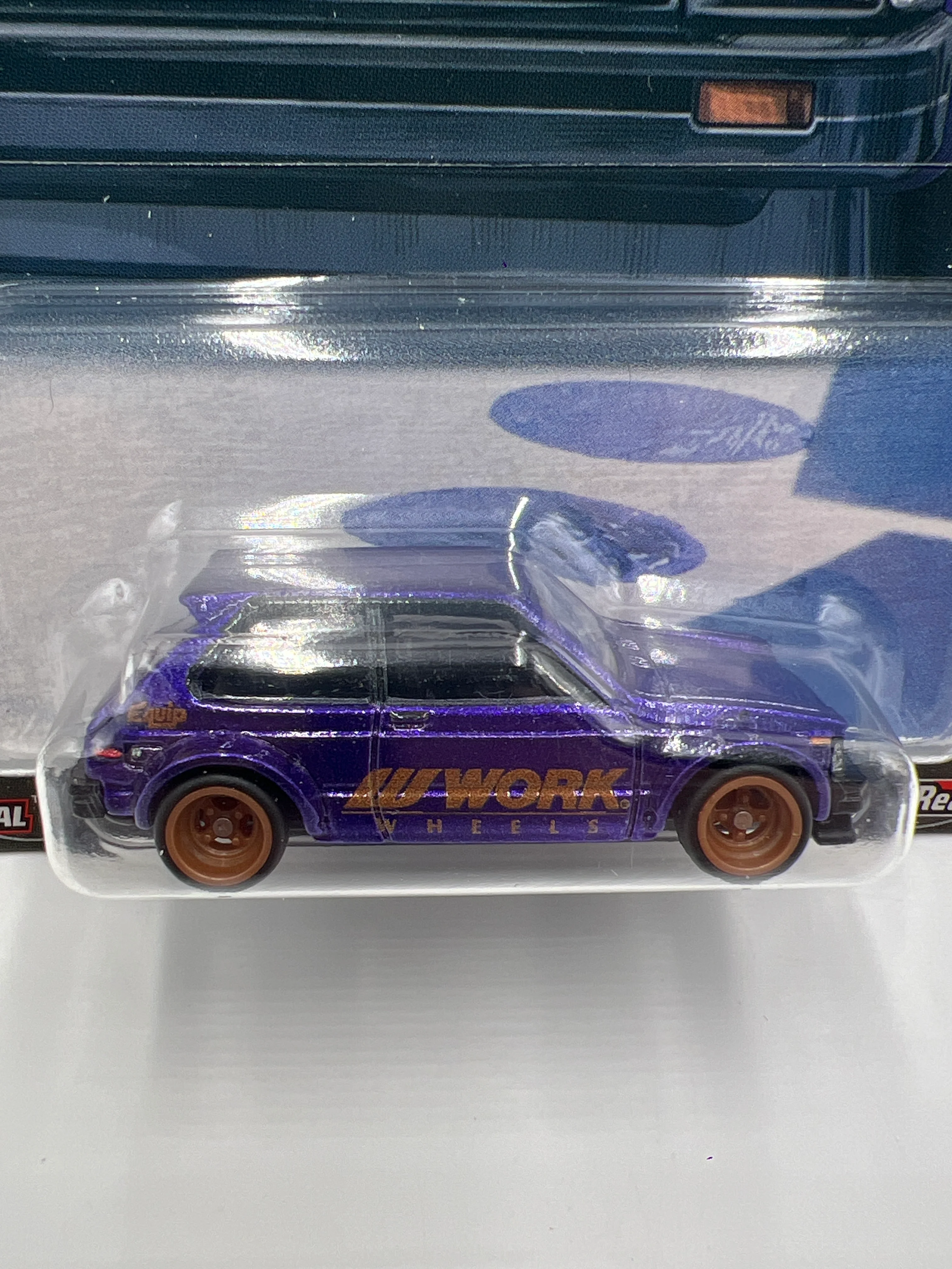 Hot Wheels Premium Ronin Run #3 81 Toyota Starlet KP61 Purple 244E - Image 2