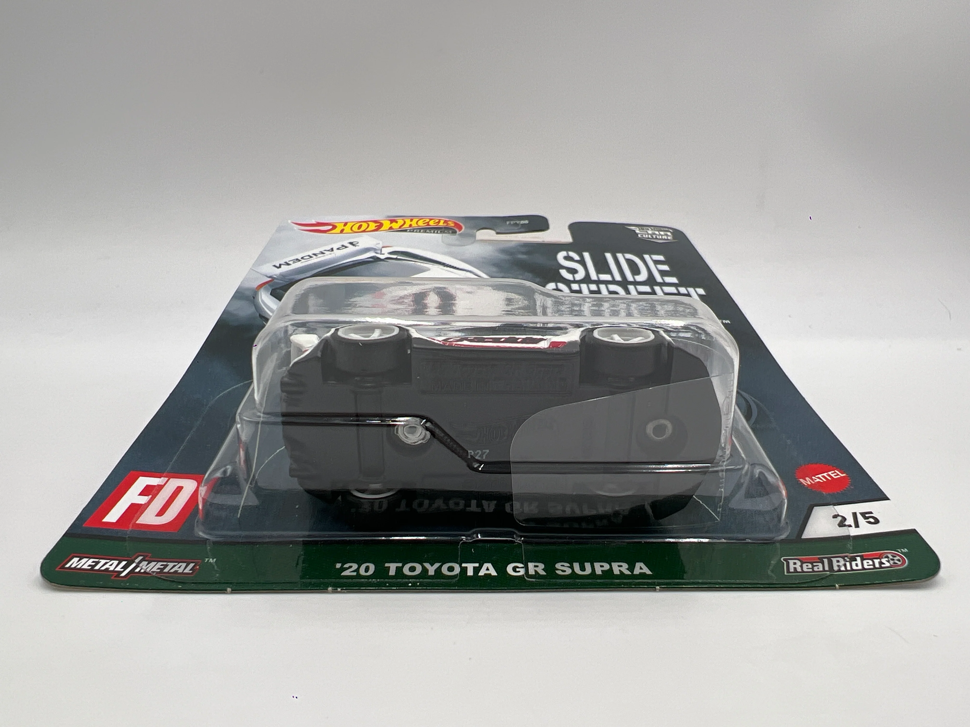 Hot Wheels Premium Slide Street #2 20 Toyota GR Supra White GReddy 252E - Image 5