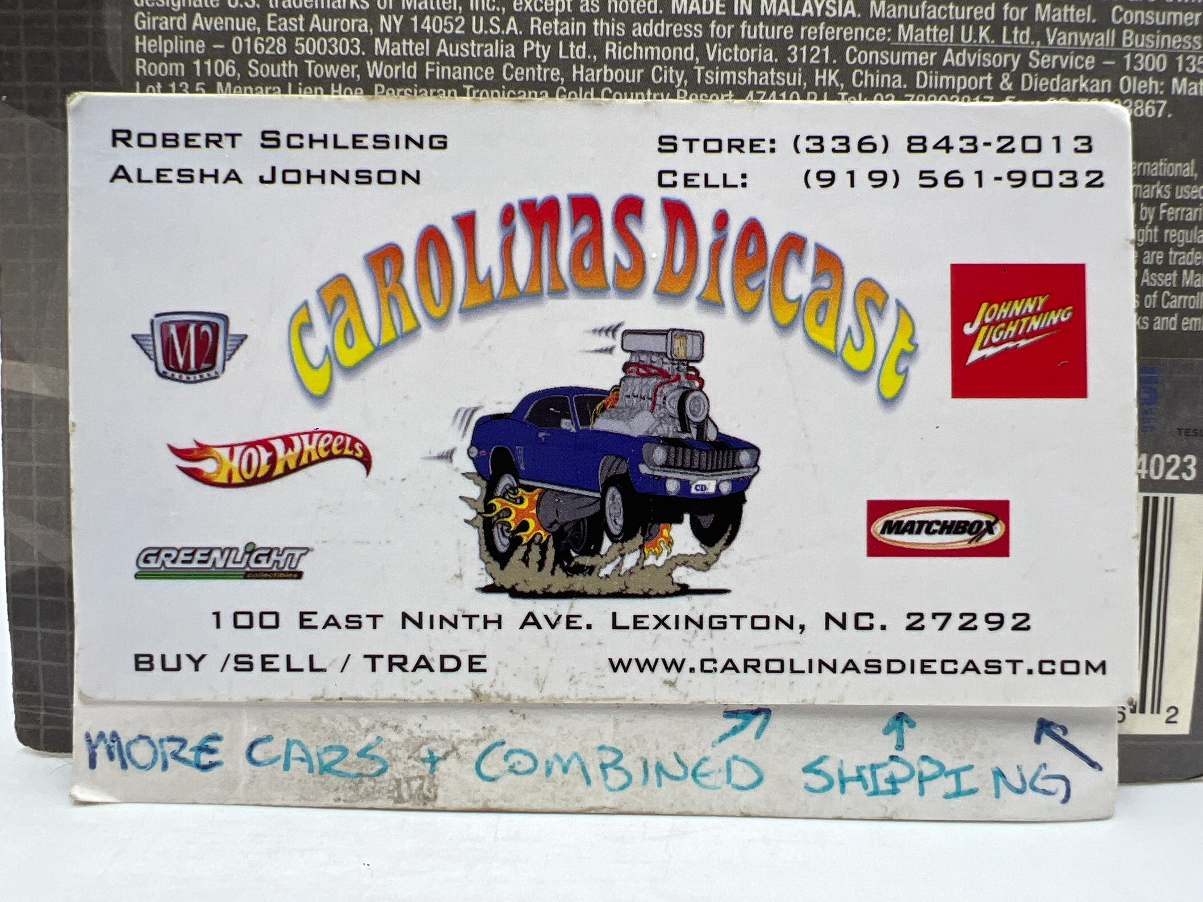 Hot Wheels Premium Speed Machines Cadillac LMP Purple - Image 7