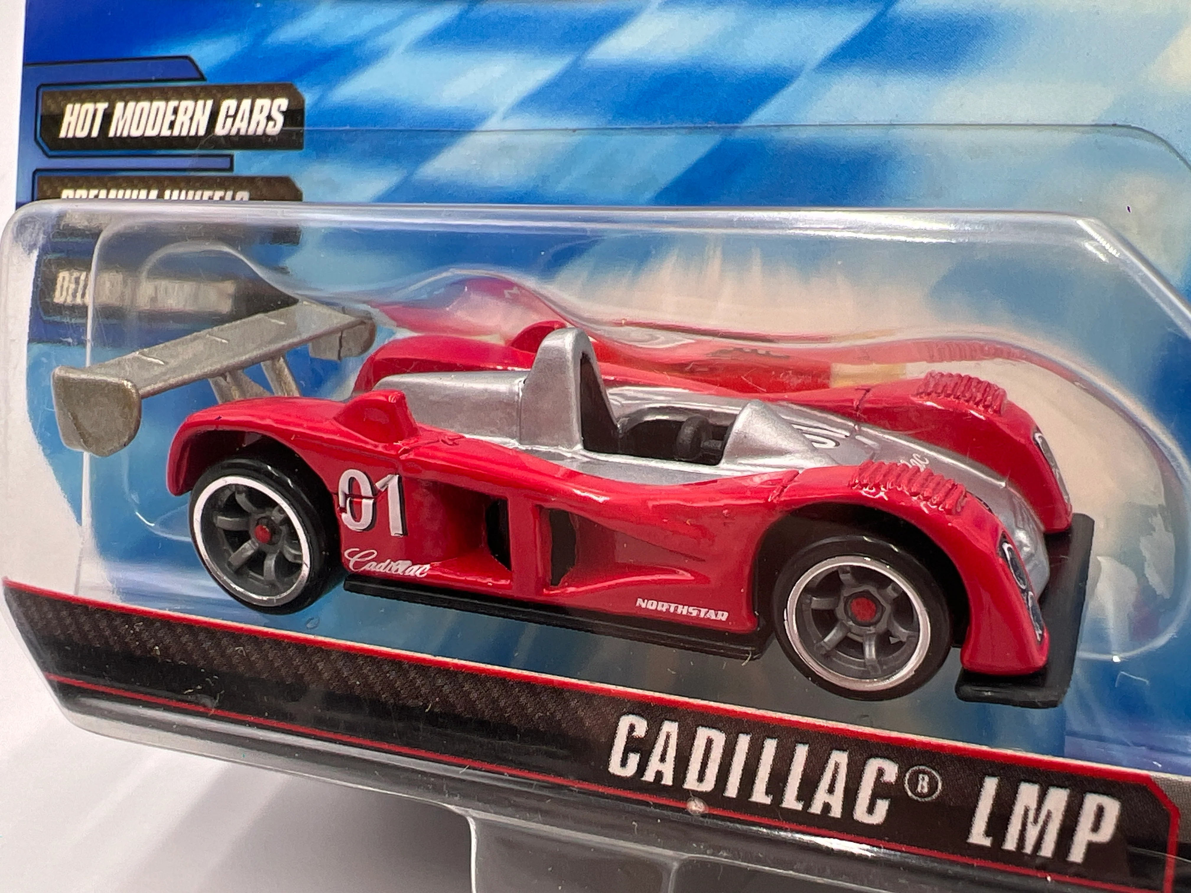 Hot Wheels Premium Speed Machines Cadillac LMP Red - Image 2