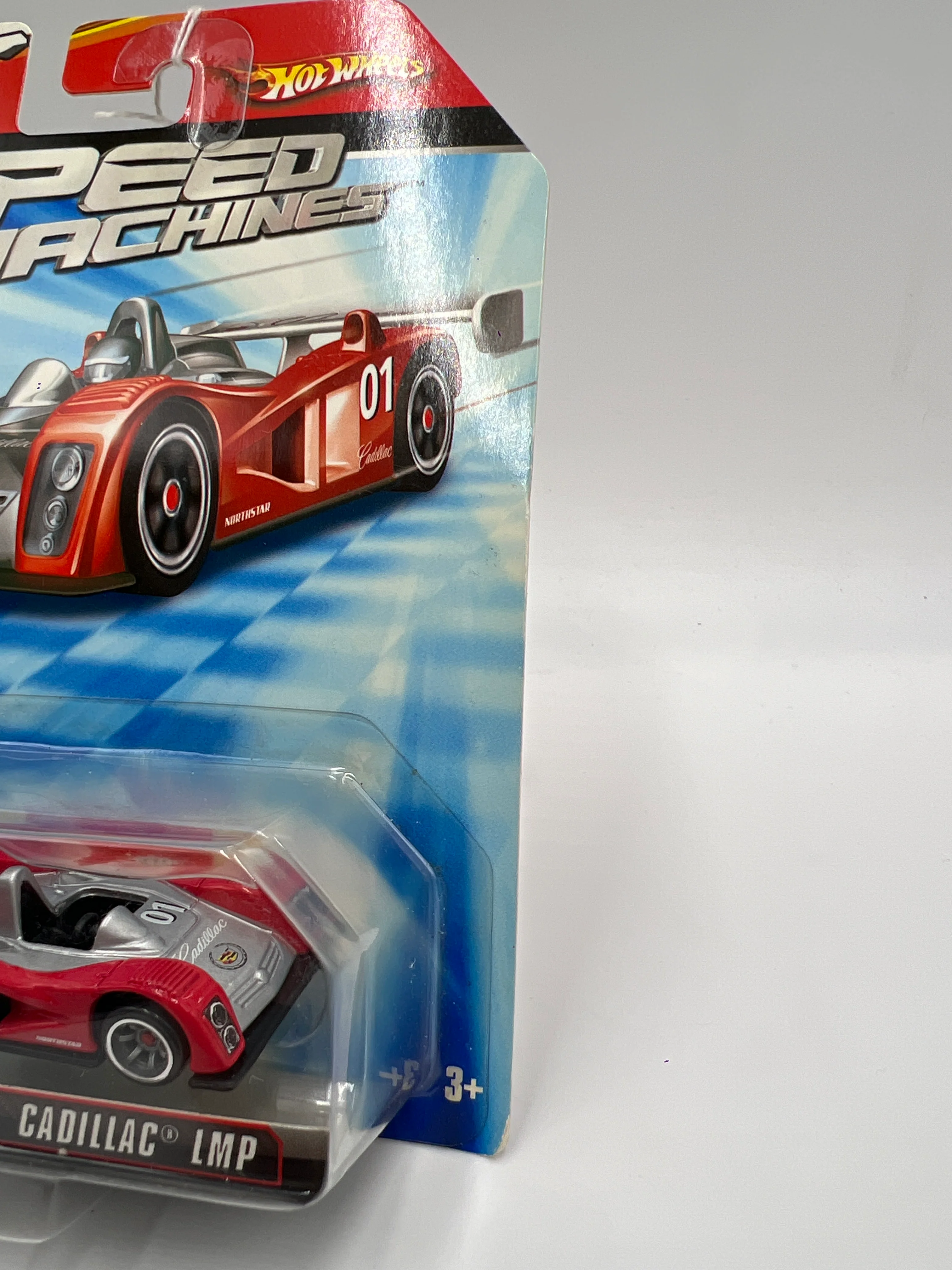 Hot Wheels Premium Speed Machines Cadillac LMP Red - Image 3