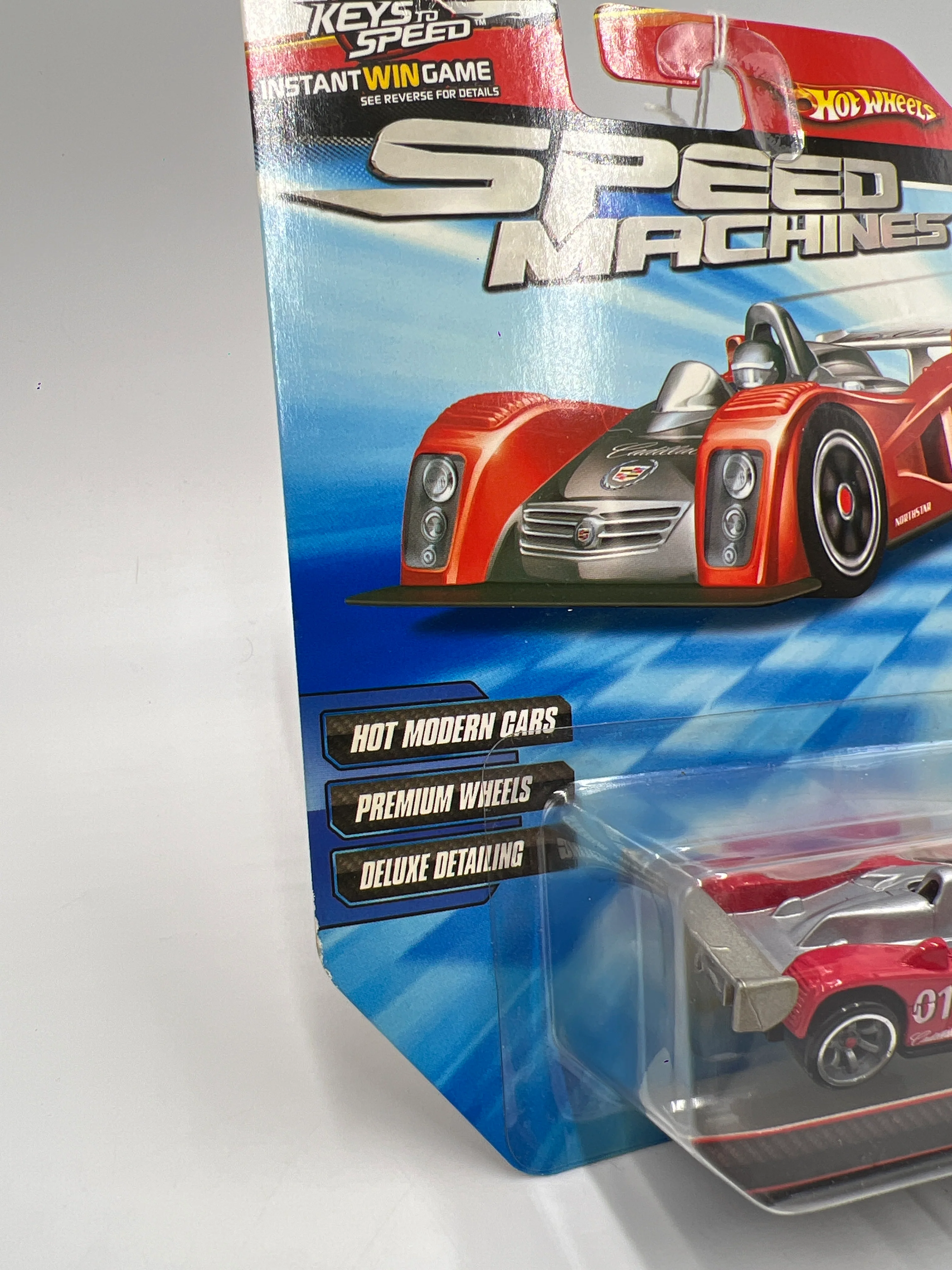Hot Wheels Premium Speed Machines Cadillac LMP Red - Image 4