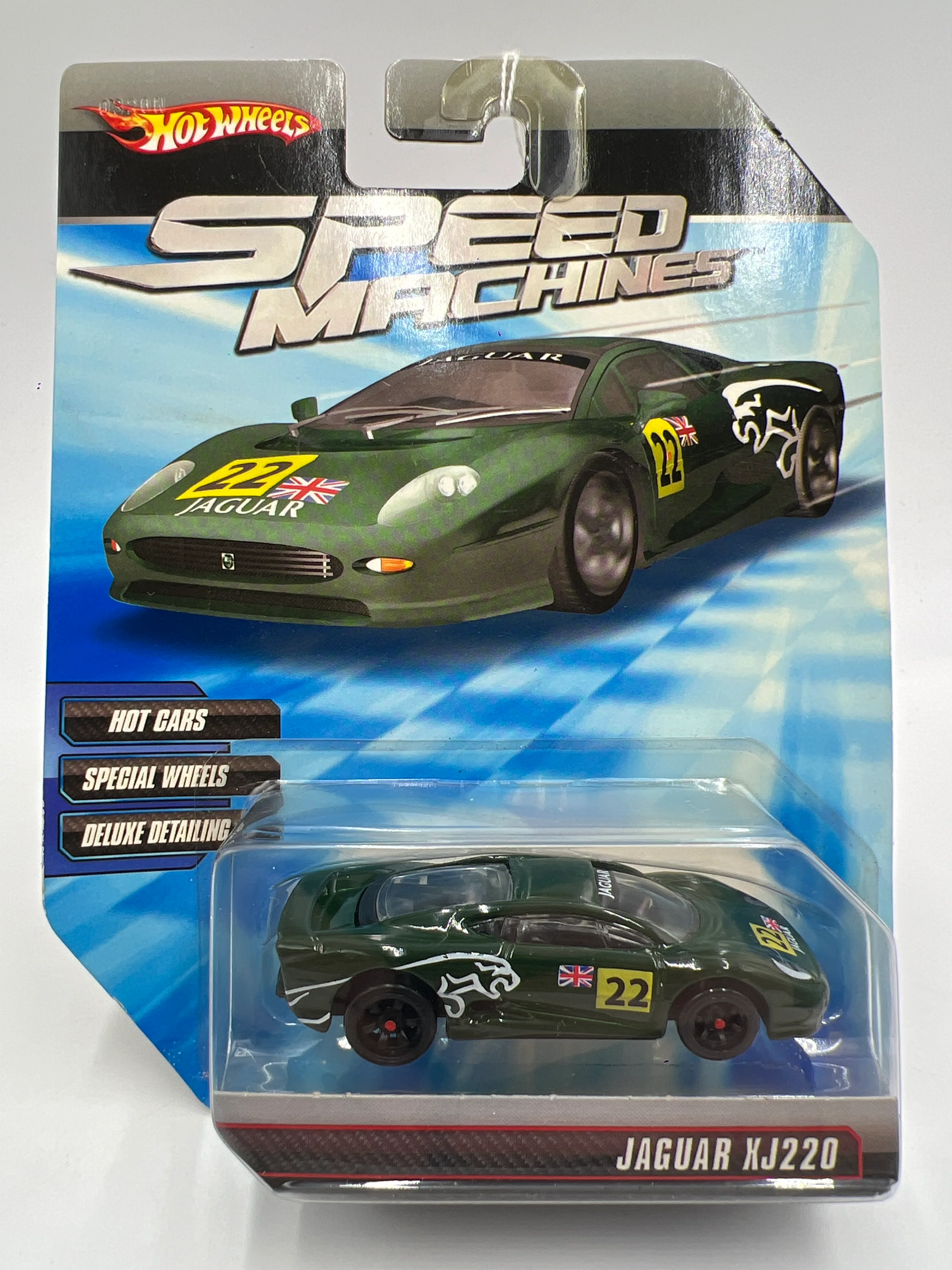 Hot Wheels Premium Speed Machines Jaguar XJ220 Green