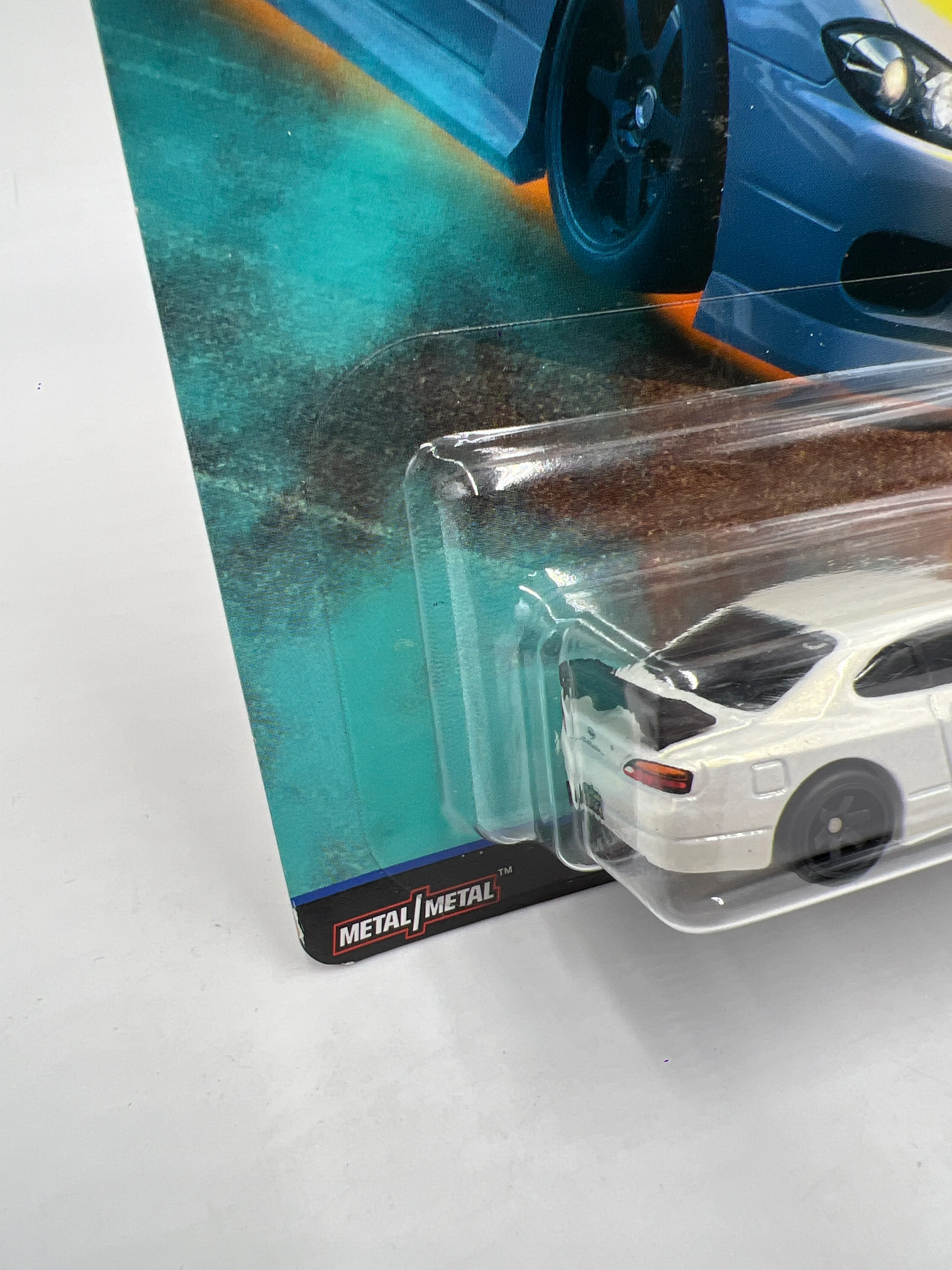 Hot Wheels Premium Street Tuners #1 Nissan Silvia S15 White W/Protector - Image 4
