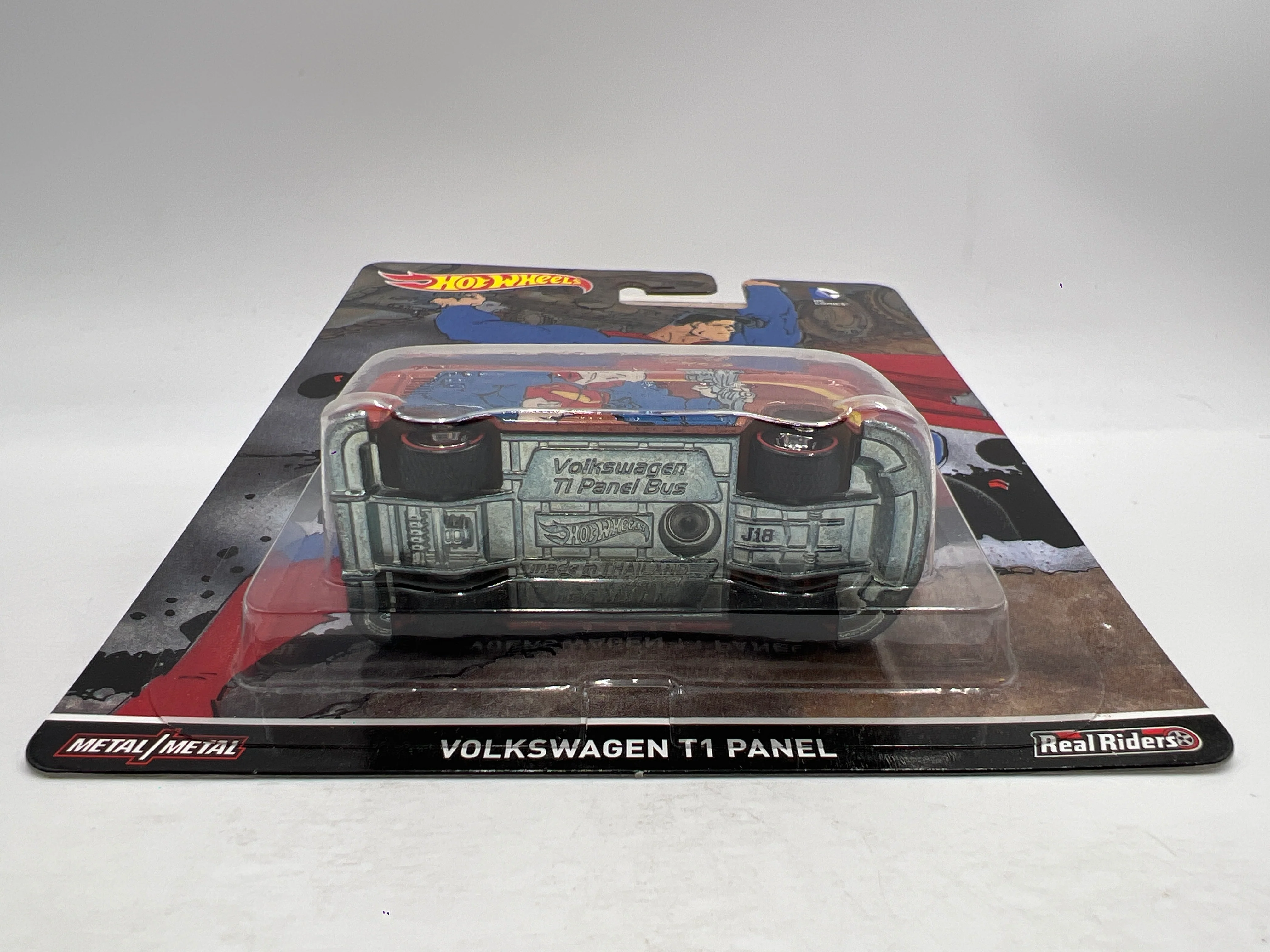 Hot Wheels Premium Superman Volkswagen T1 Panel Orange 265B - Image 5