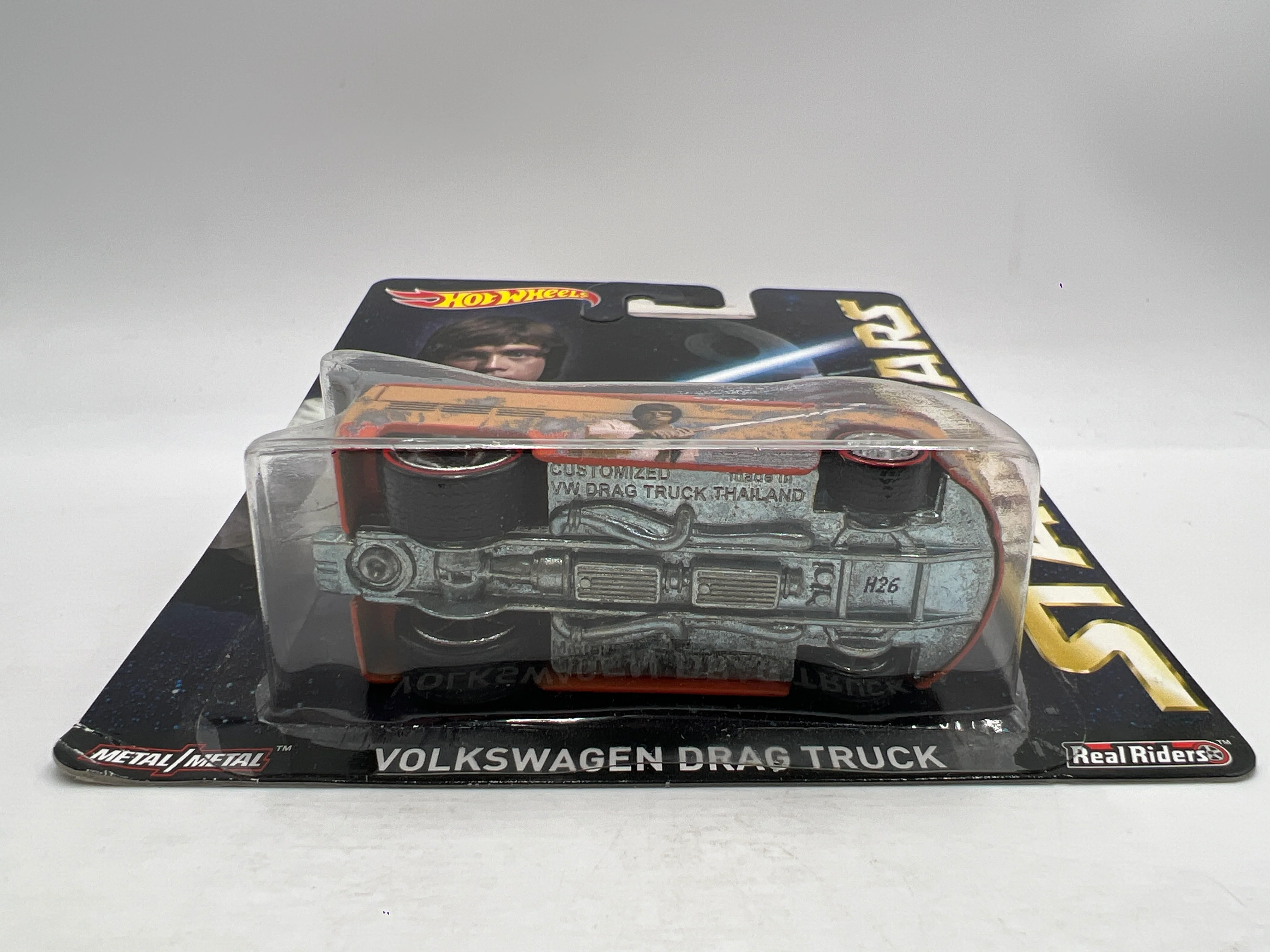 Hot Wheels Premium Star Wars Volkswagen Drag Truck Orange 264i - Image 5