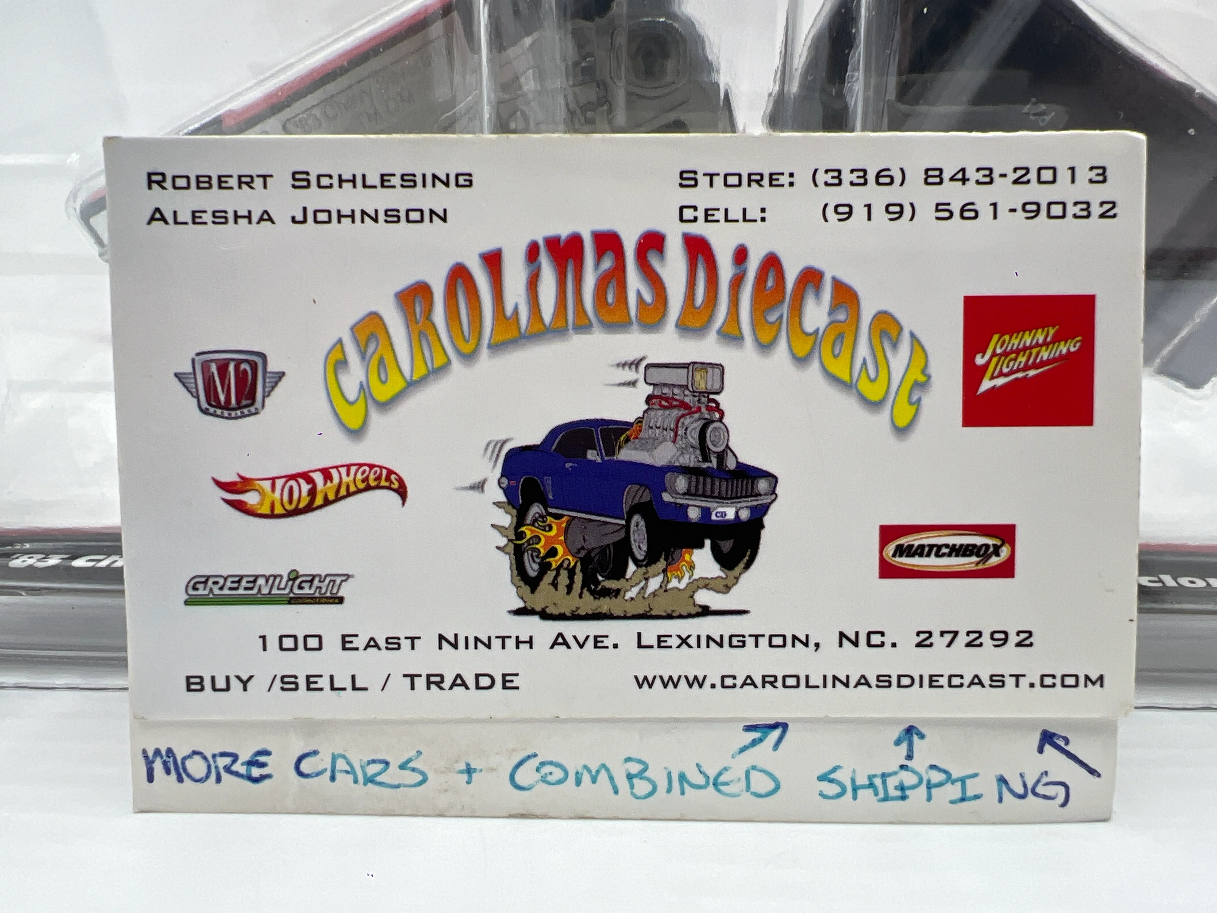 Hot Wheels Premium Target 2 Pack Borla 83 Chevy Silverado & 91 GMC Syclone W/Protector - Image 10