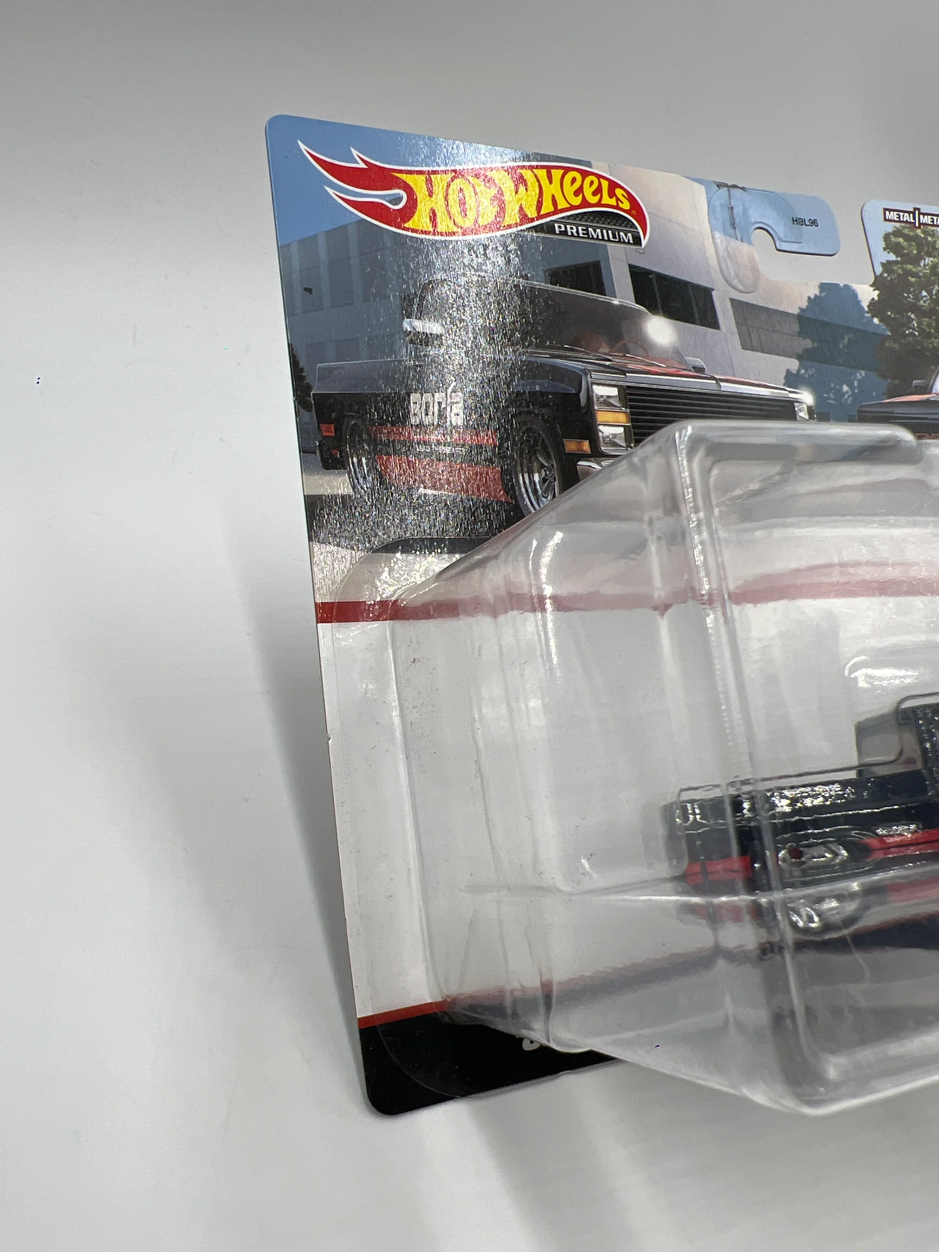 Hot Wheels Premium Target 2 Pack Borla 83 Chevy Silverado & 91 GMC Syclone W/Protector - Image 6