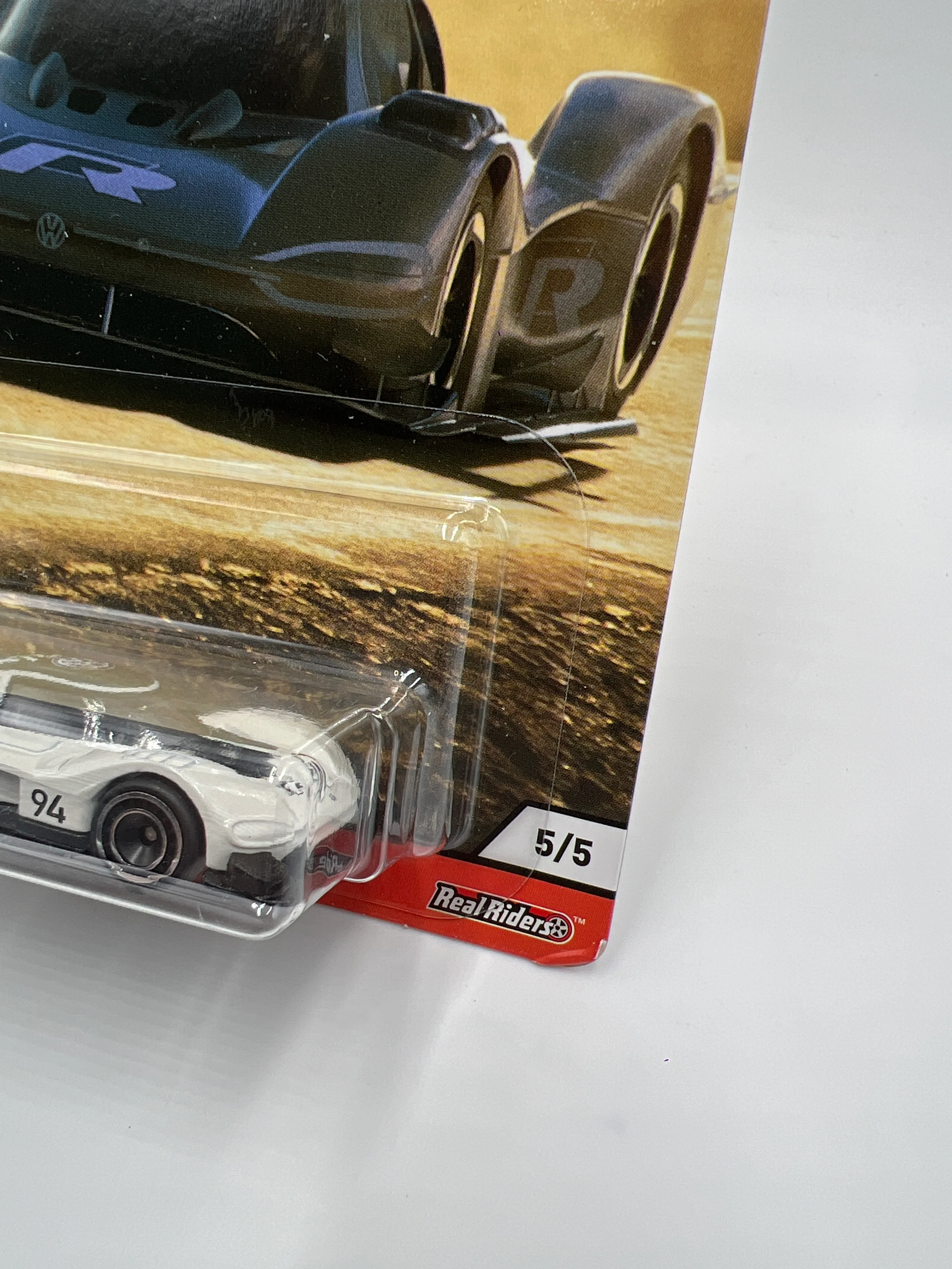 Hot Wheels Premium Thrill Climbers #5 Volkswagen ID R White - Image 3