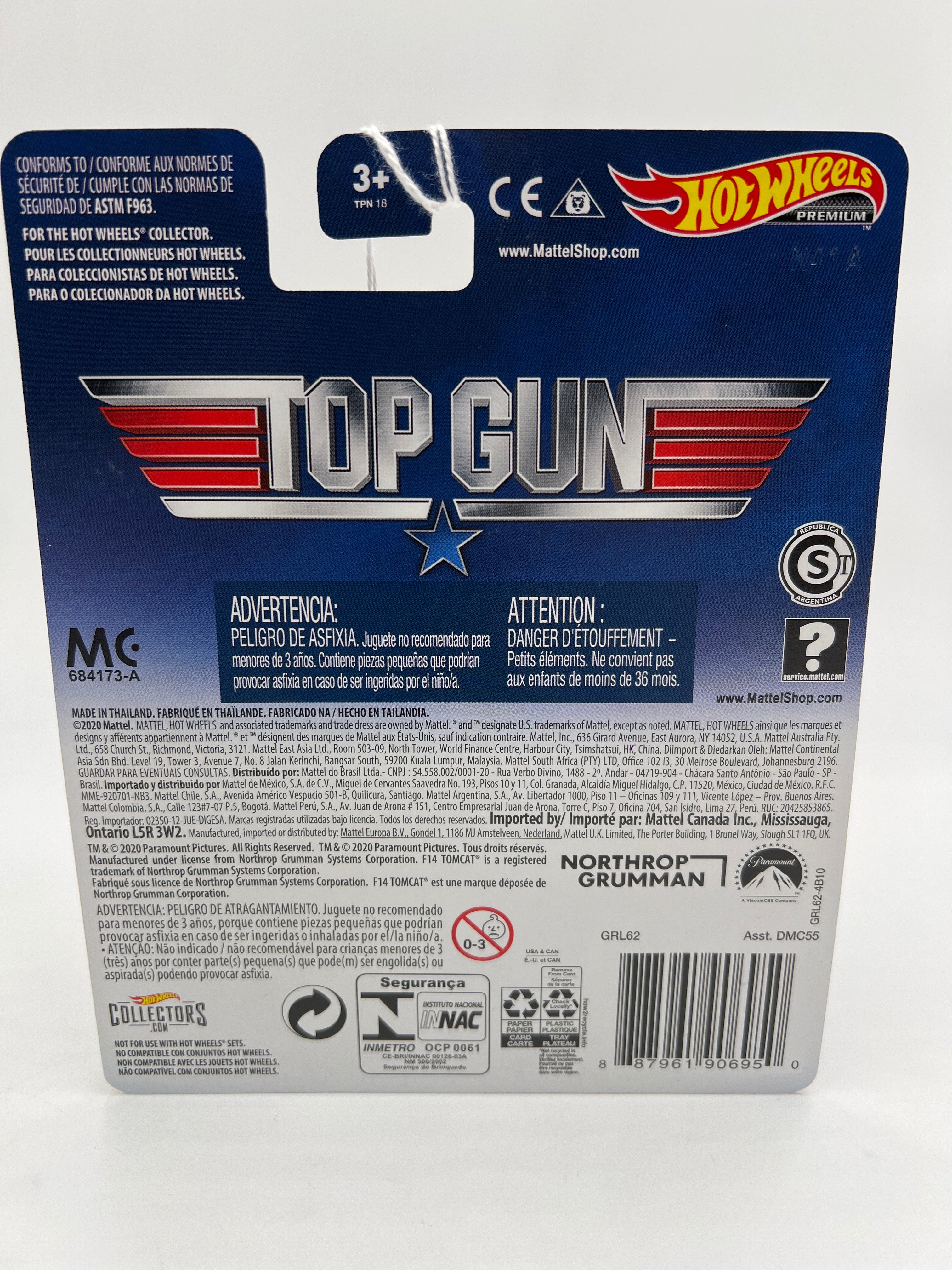 Hot Wheels Premium Pop Culture Top Gun Grumman F-14 Tomcat - Image 6