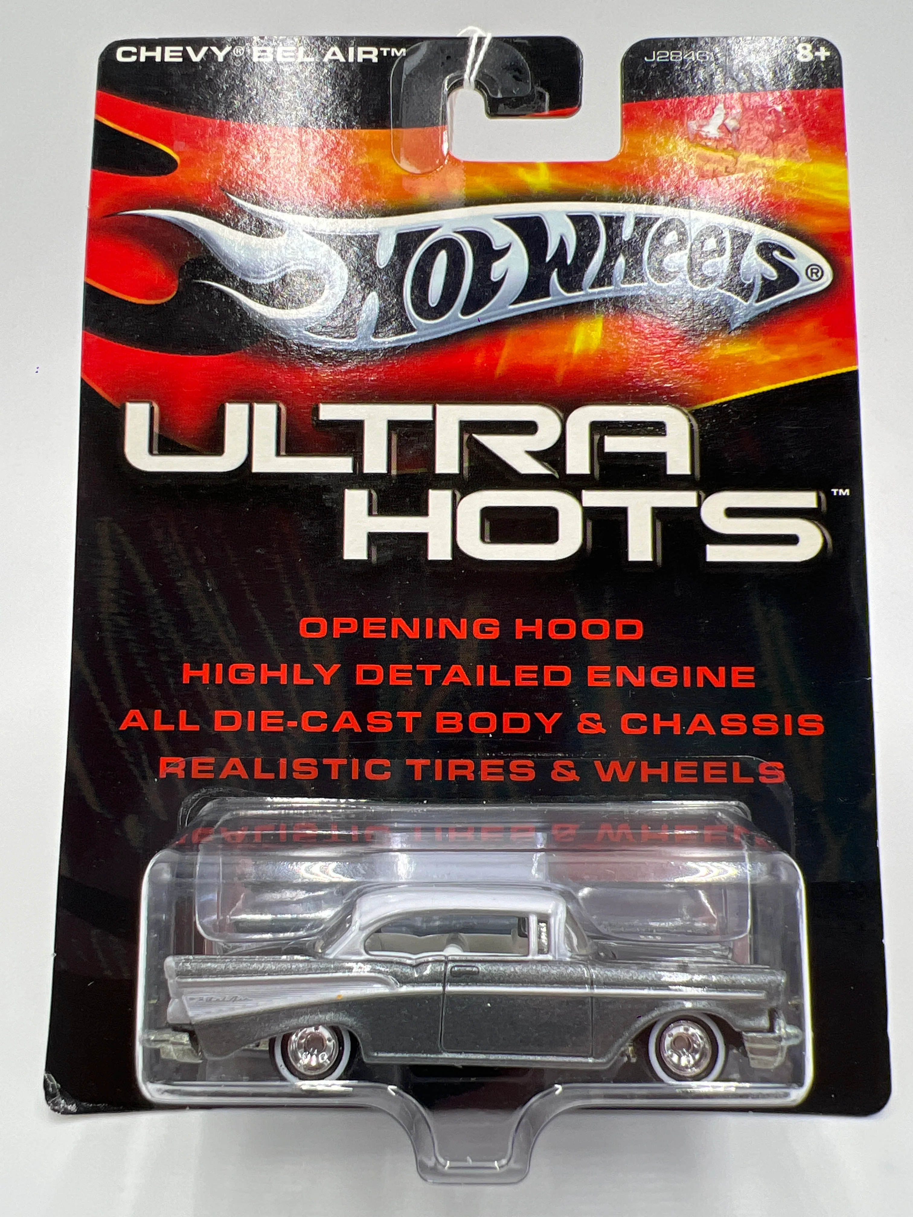 Hot Wheels Premium Ultra Hots Chevy Bel Air Dark Silver #1 245L - Image 2