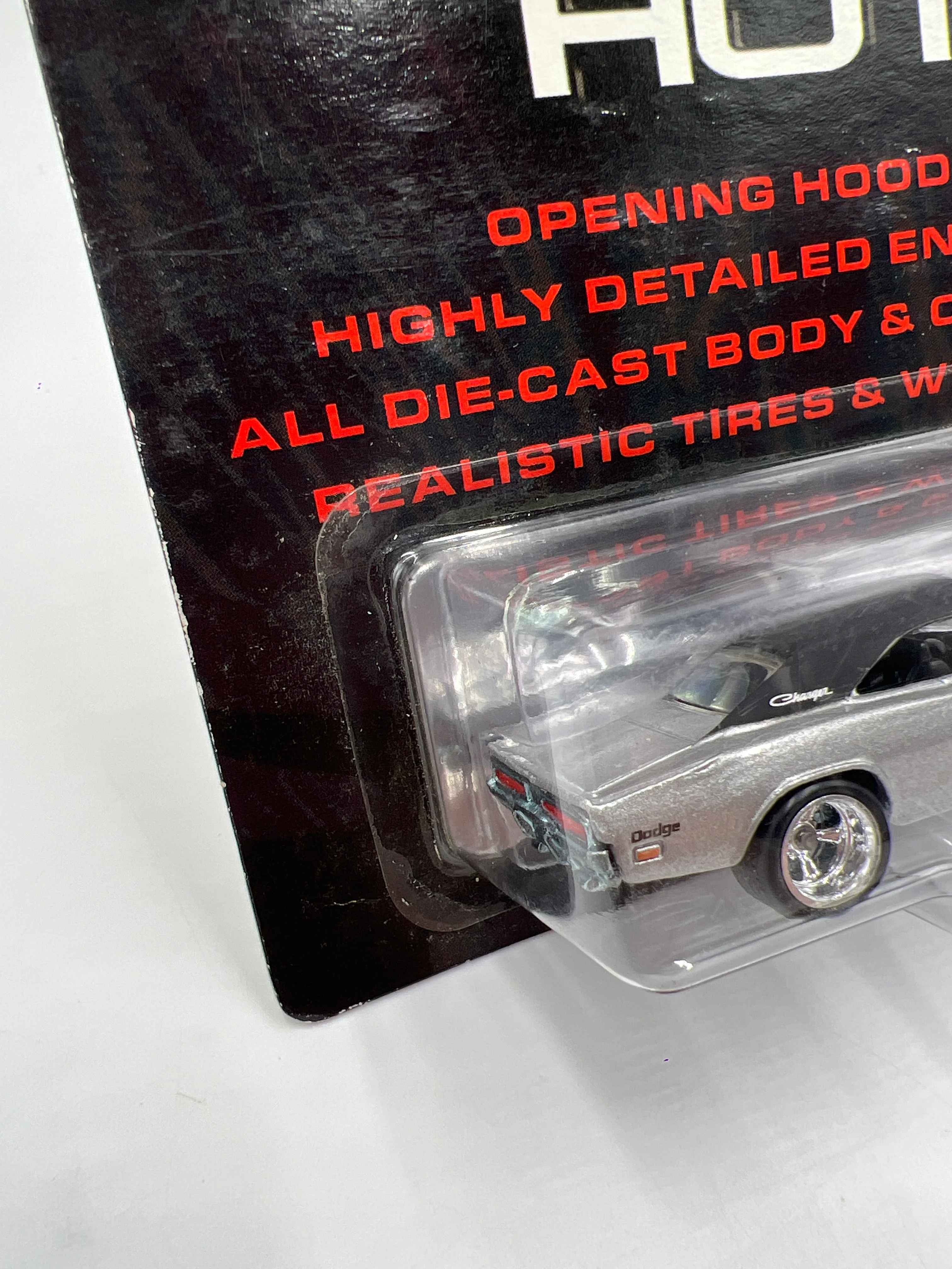 Hot Wheels Premium Ultra Hots 69 Dodge Charger Silver SR - Image 5