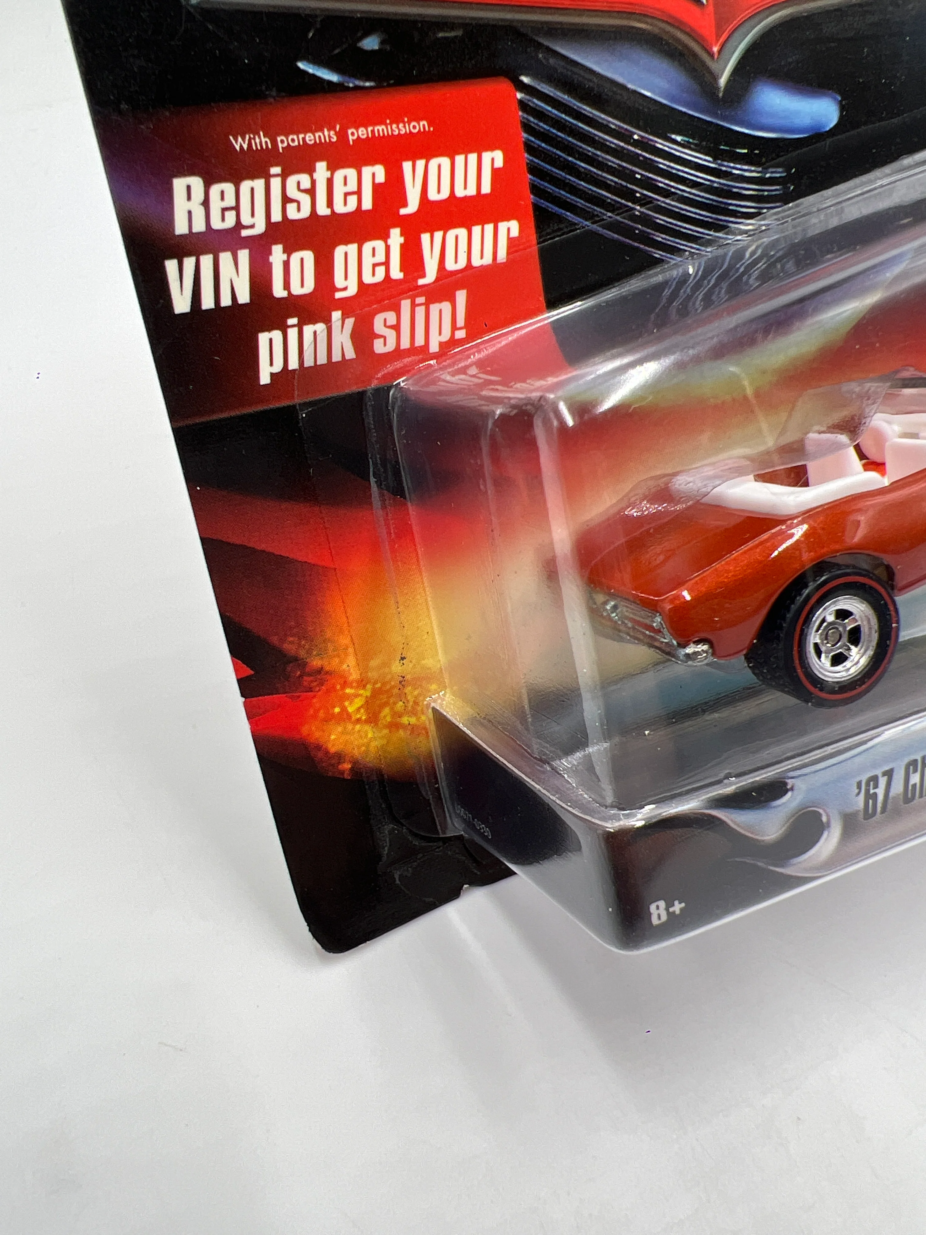 Hot Wheels Premium Ultra Hots #11 67 Chevy Camaro Convertible Orange Card Not Perfect 244E - Image 5