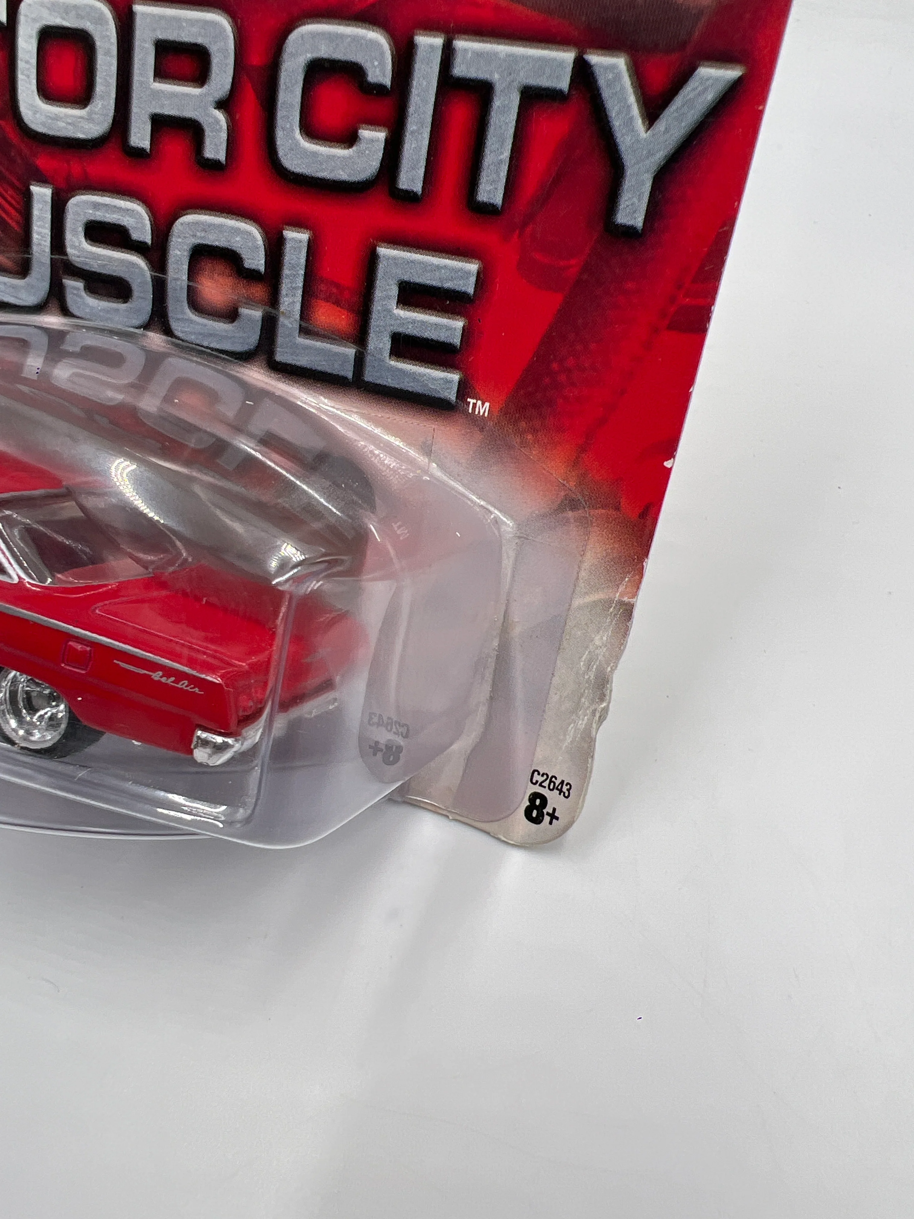 Hot Wheels Premium Motor City Muscle #4 62 Chevy Red 245E - Image 4