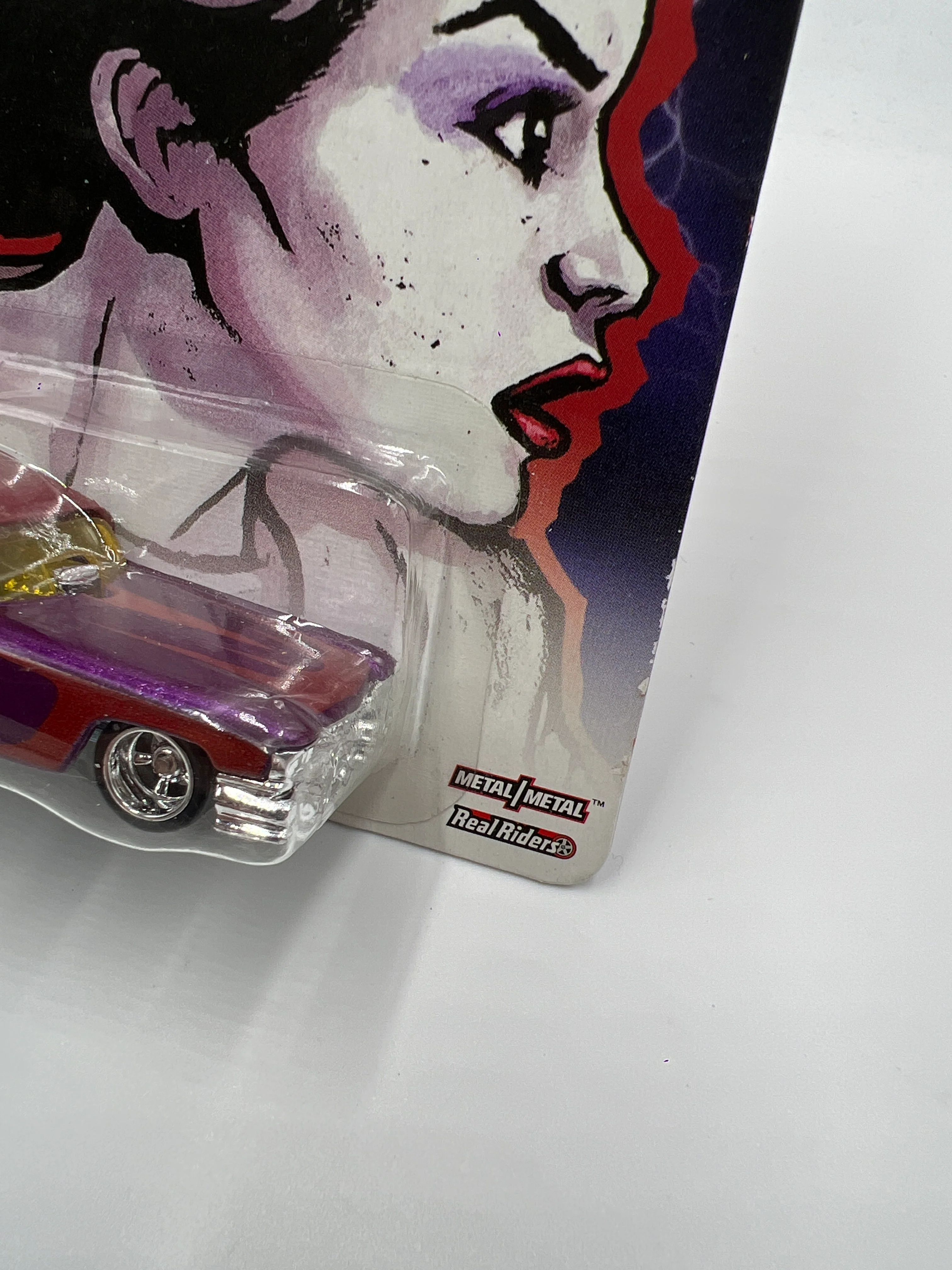 Hot Wheels Premium Universal Studios Monsters The Bride Of Frankenstein 59 Cadillac Funny Car Purple 270F - Image 4