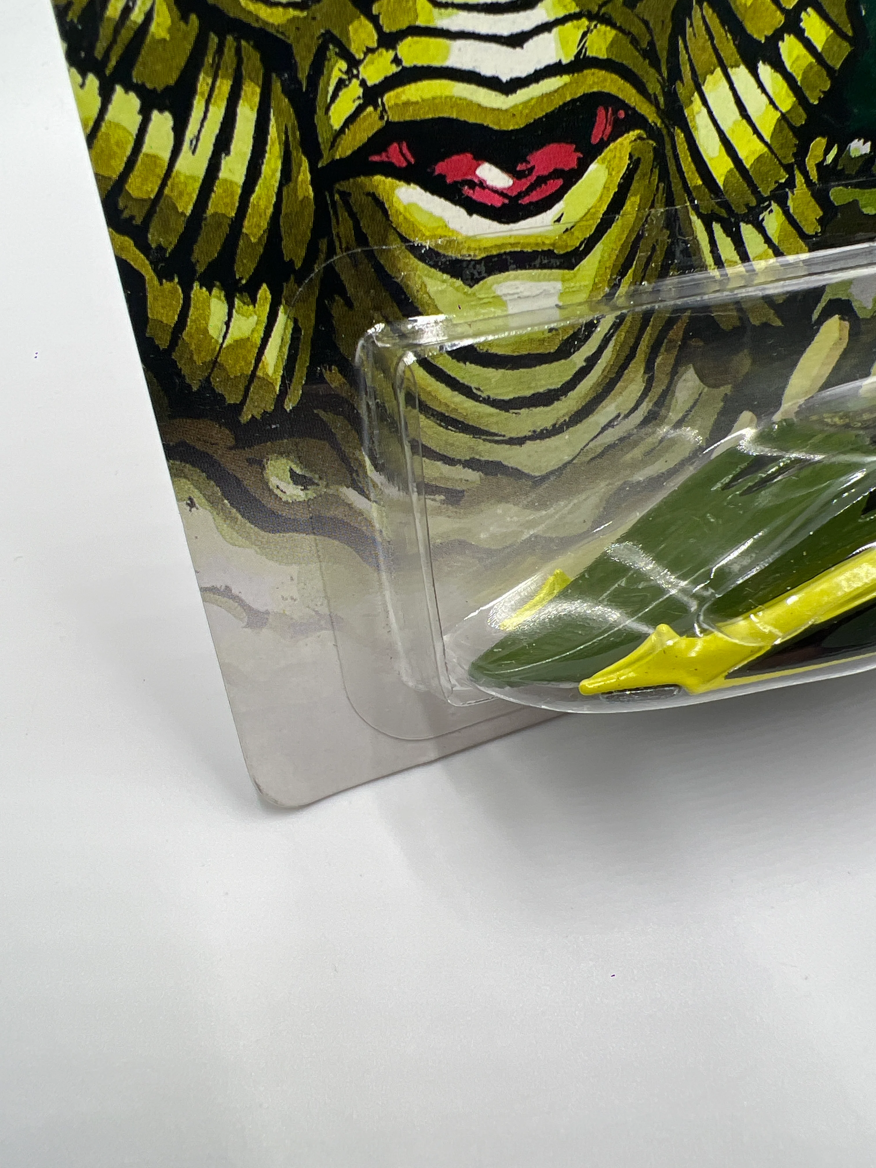 Hot Wheels Premium Universal Studios Monsters Creature From The Black Lagoon Low Flow Green 268A - Image 5