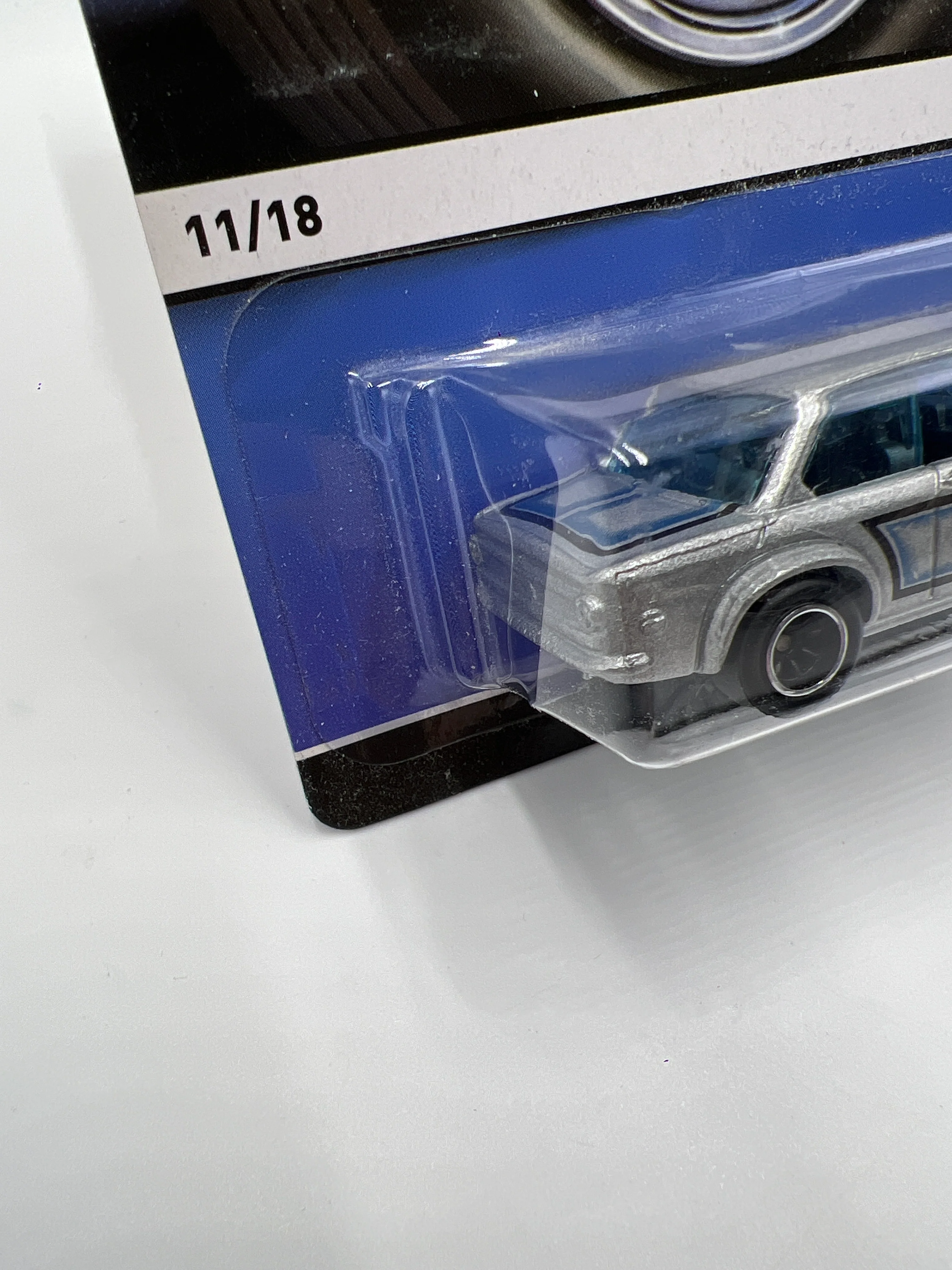 Hot Wheels Heritage Real Riders #11 BMW 2002 Silver 245A - Image 5