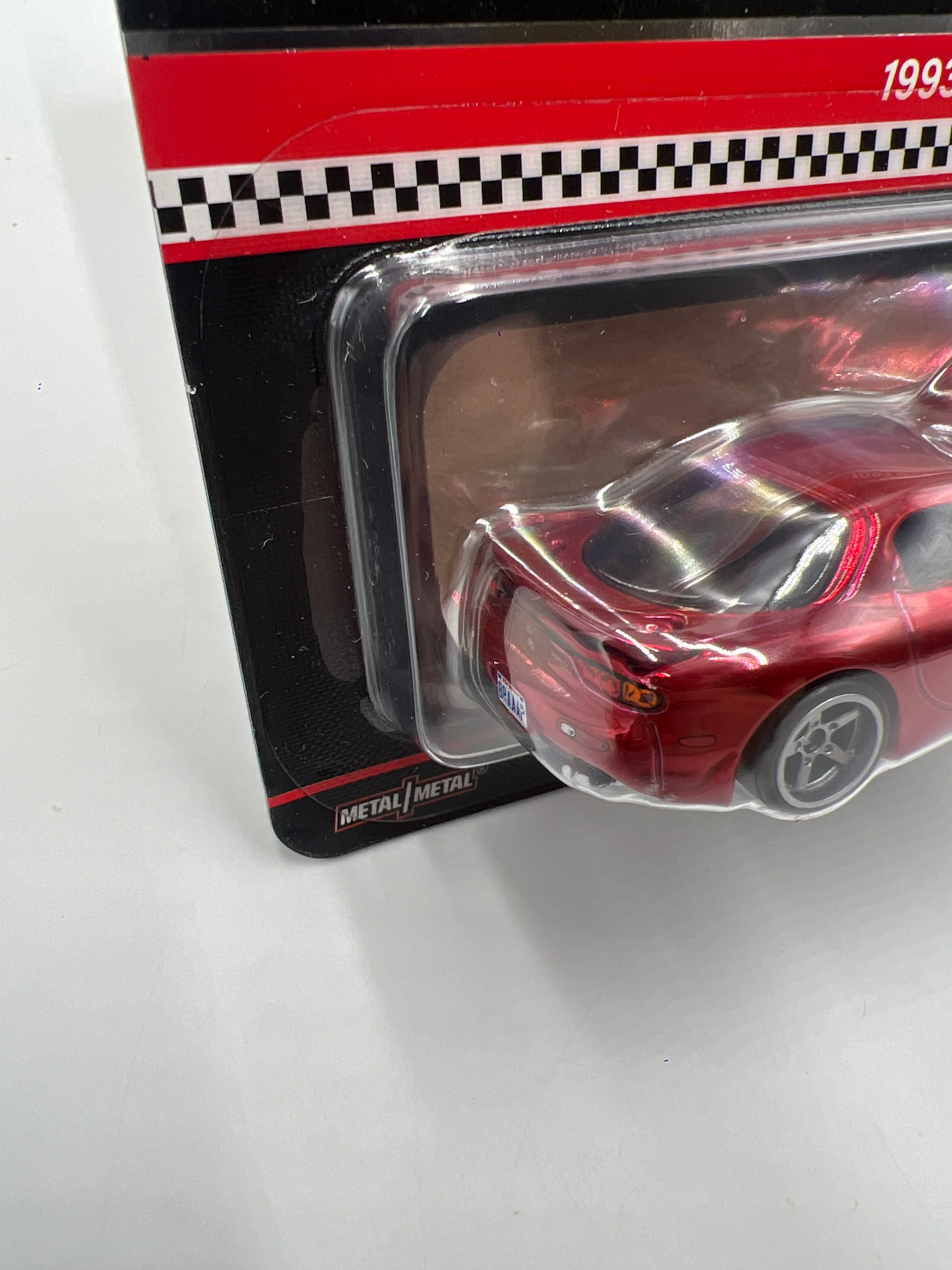 2024 Hot Wheels RLC 1993 Mazda RX-7 R1 Red W/Protector - Image 5