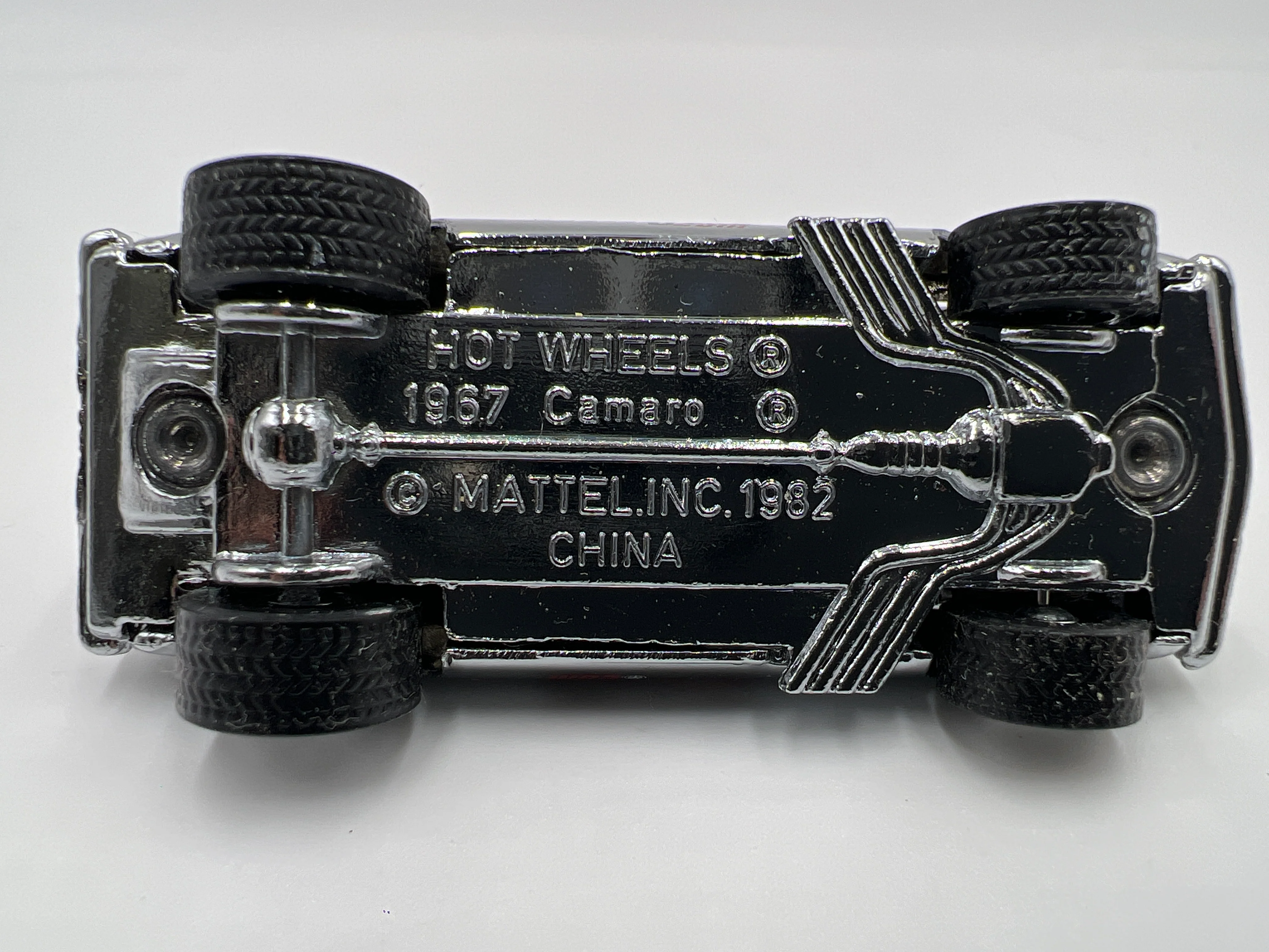 Hot Wheels RLC Membership Exclusive 1/10000 67 Camaro Chrome W/Blue Stripe Loose - Image 7