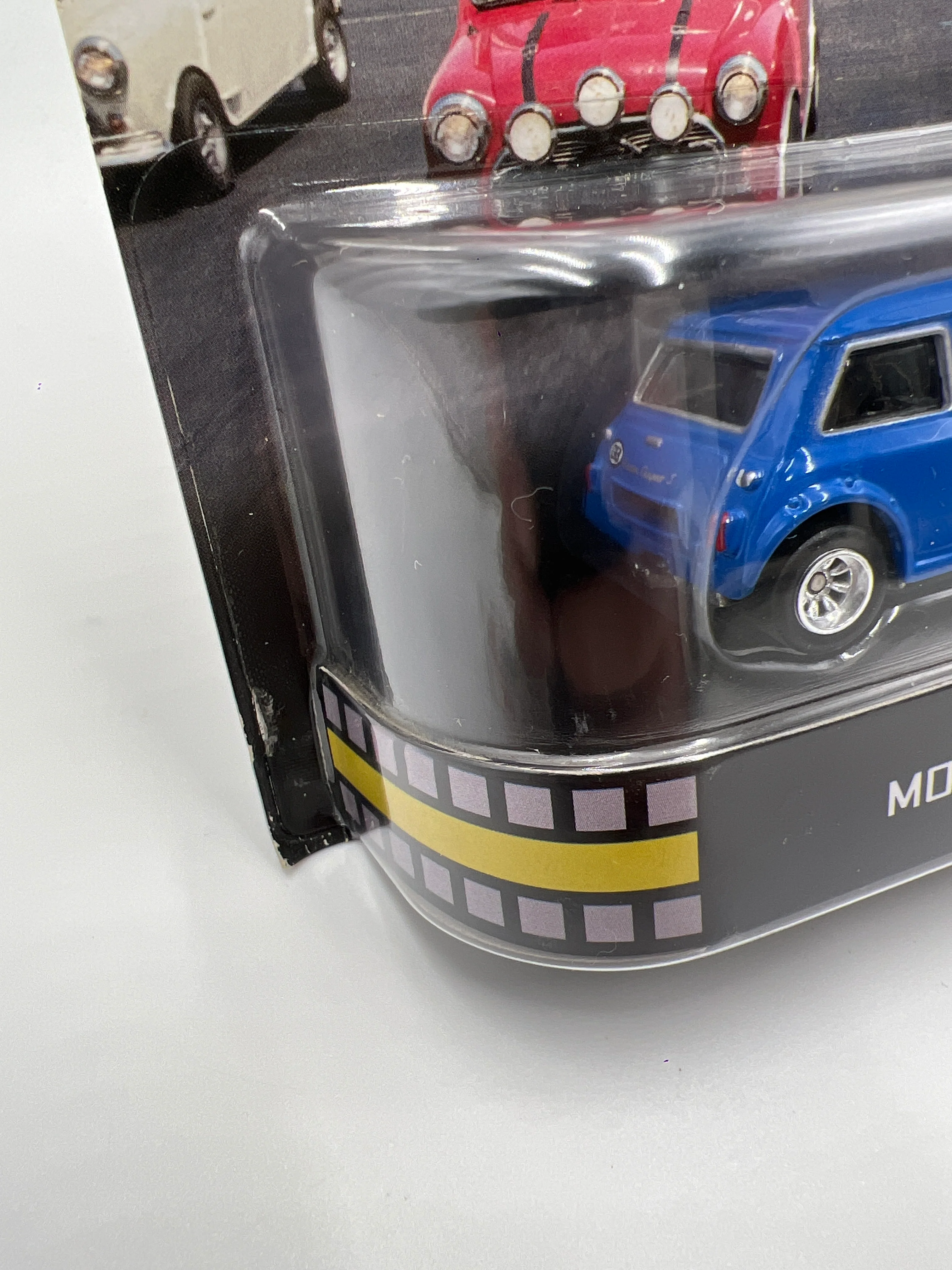 Hot Wheels Retro Entertainment The Italian Job Morris Mini Blue 243D - Image 5