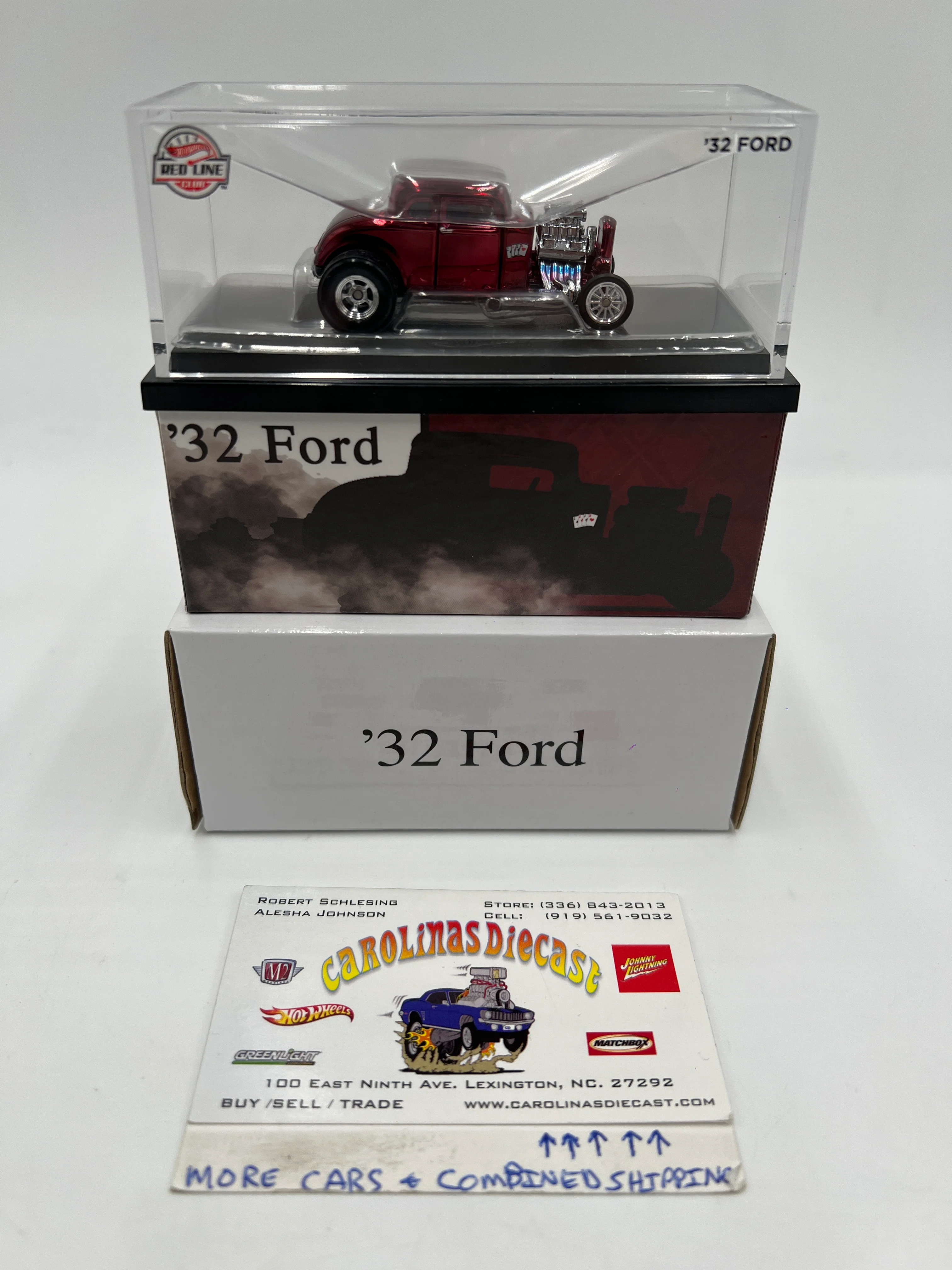 Hot Wheels RLC 32 Ford Red #19991/30000
