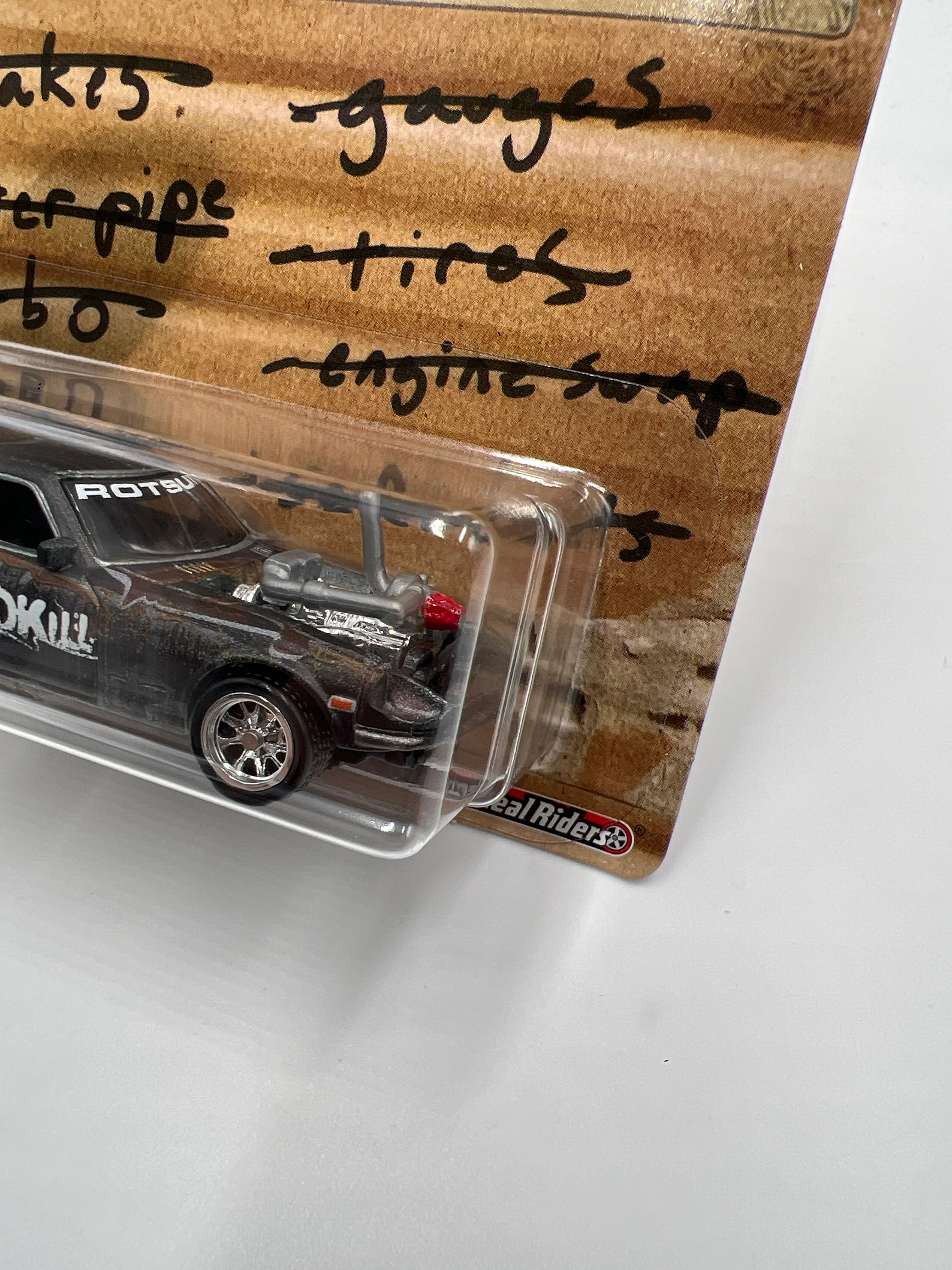Hot Wheels RLC Motortrend Roadkill Custom 71 Datsun 240Z Rotsun W/Protector - Image 4