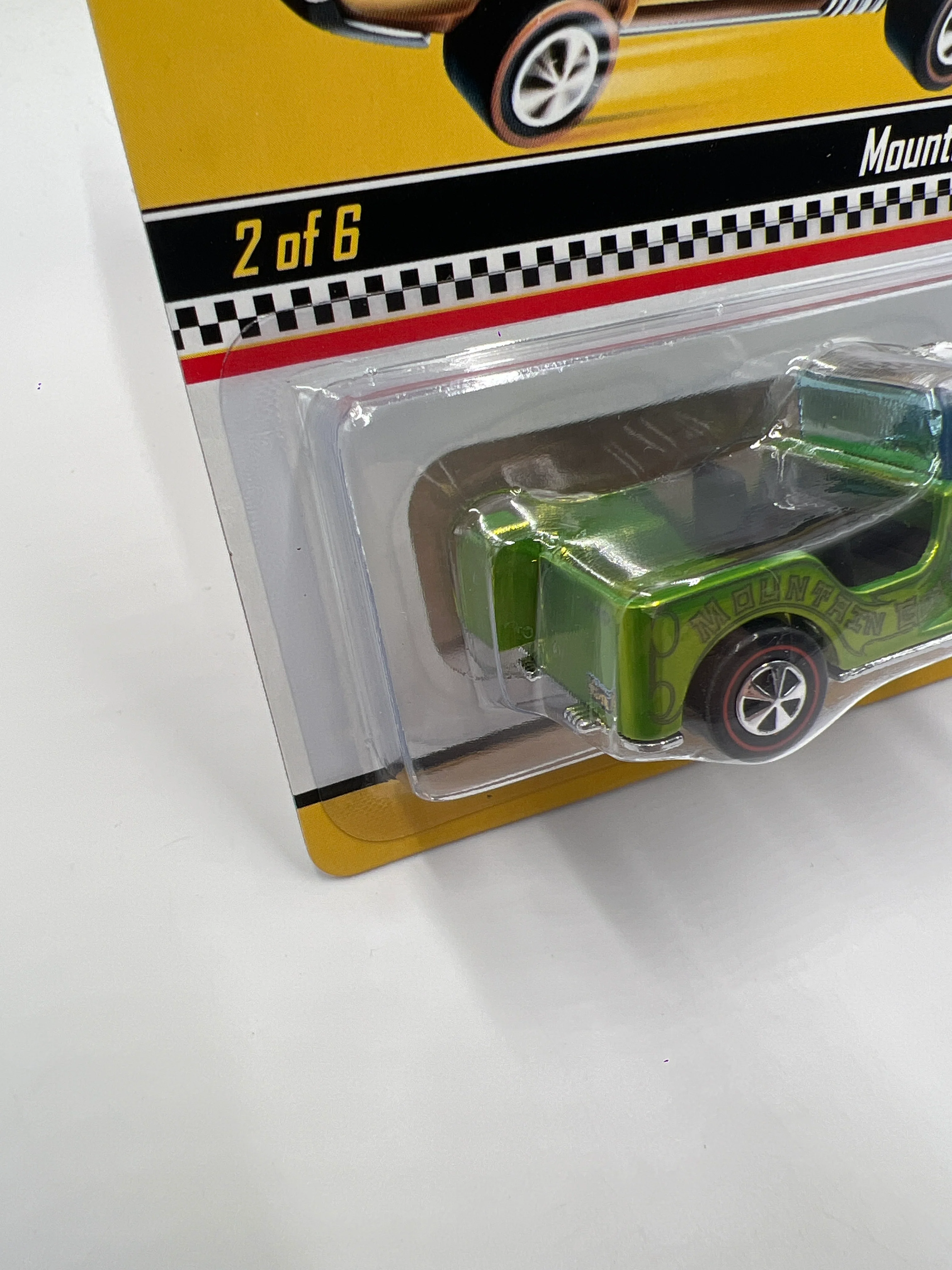 Hot Wheels RLC Neo-Classics Series 9 #2 746/5000 Mountain Goat Green W/Protector - Image 4