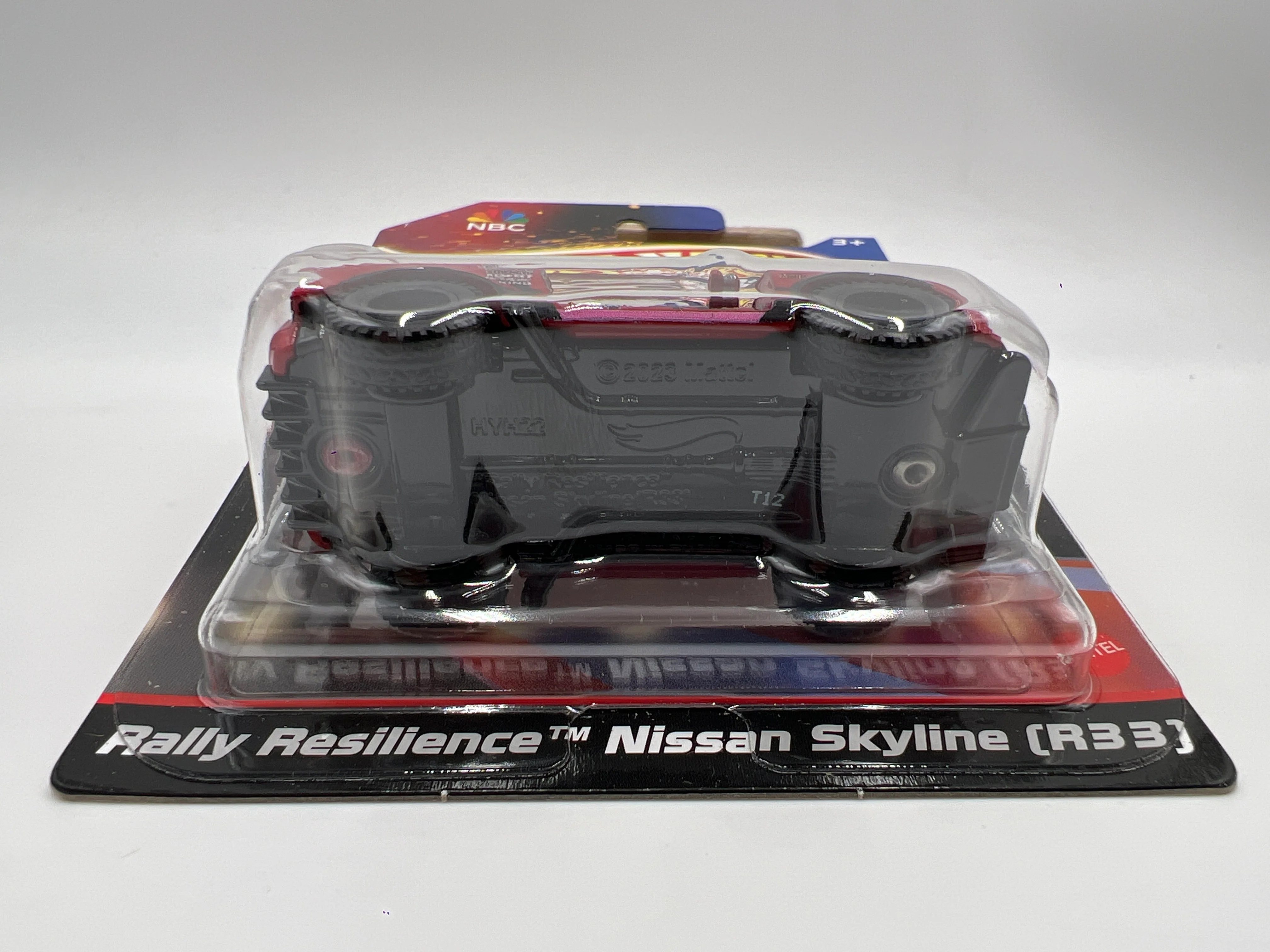 2024 Hot Wheels RLC Ultimate Challenge Rally Resilience Nissan Skyline R33 Red W/Protector - Image 5