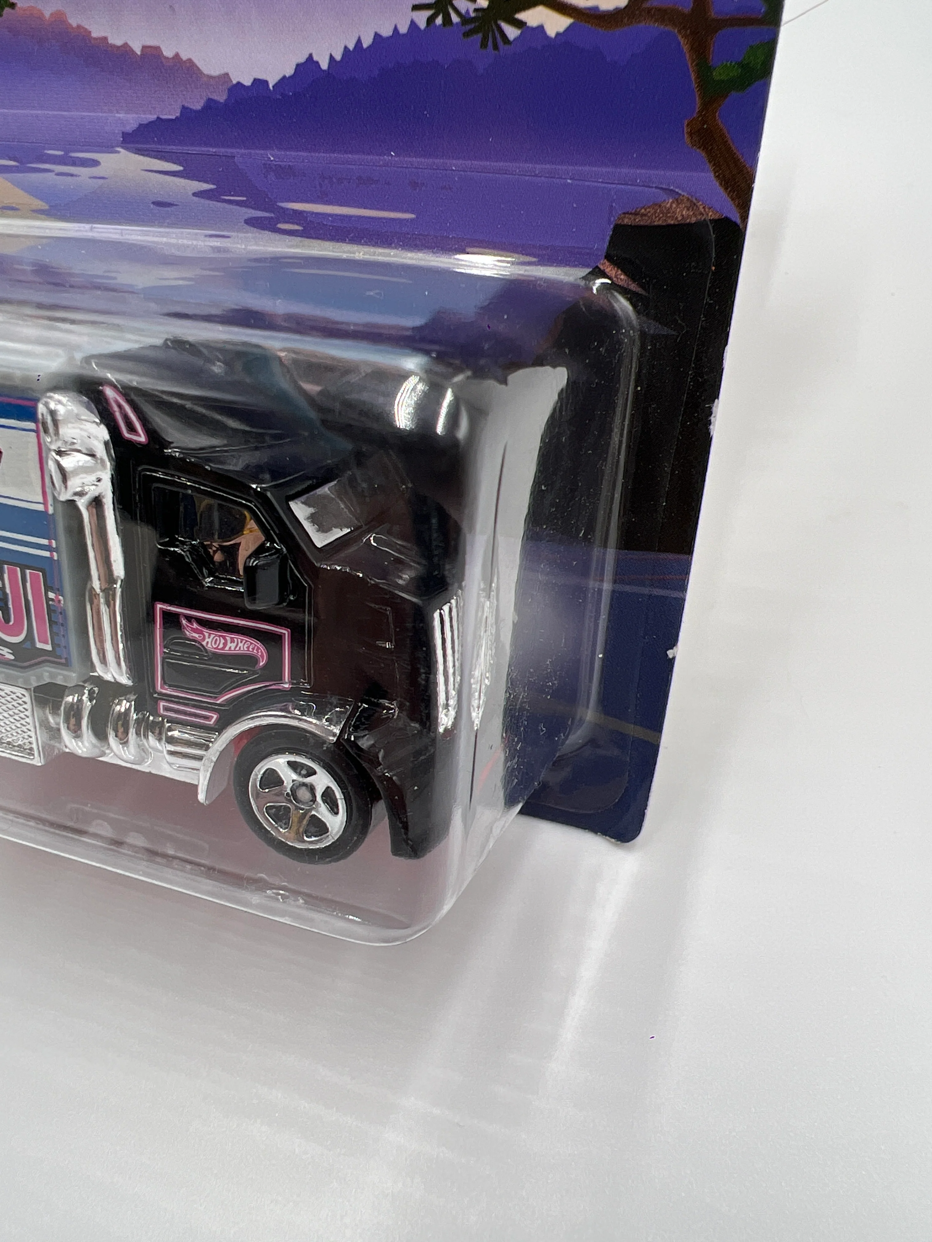 2014 Hot Wheels Road Trippin 7/21 Hiway Hauler 2 Mt. Fuji Touge Road 155A - Image 4