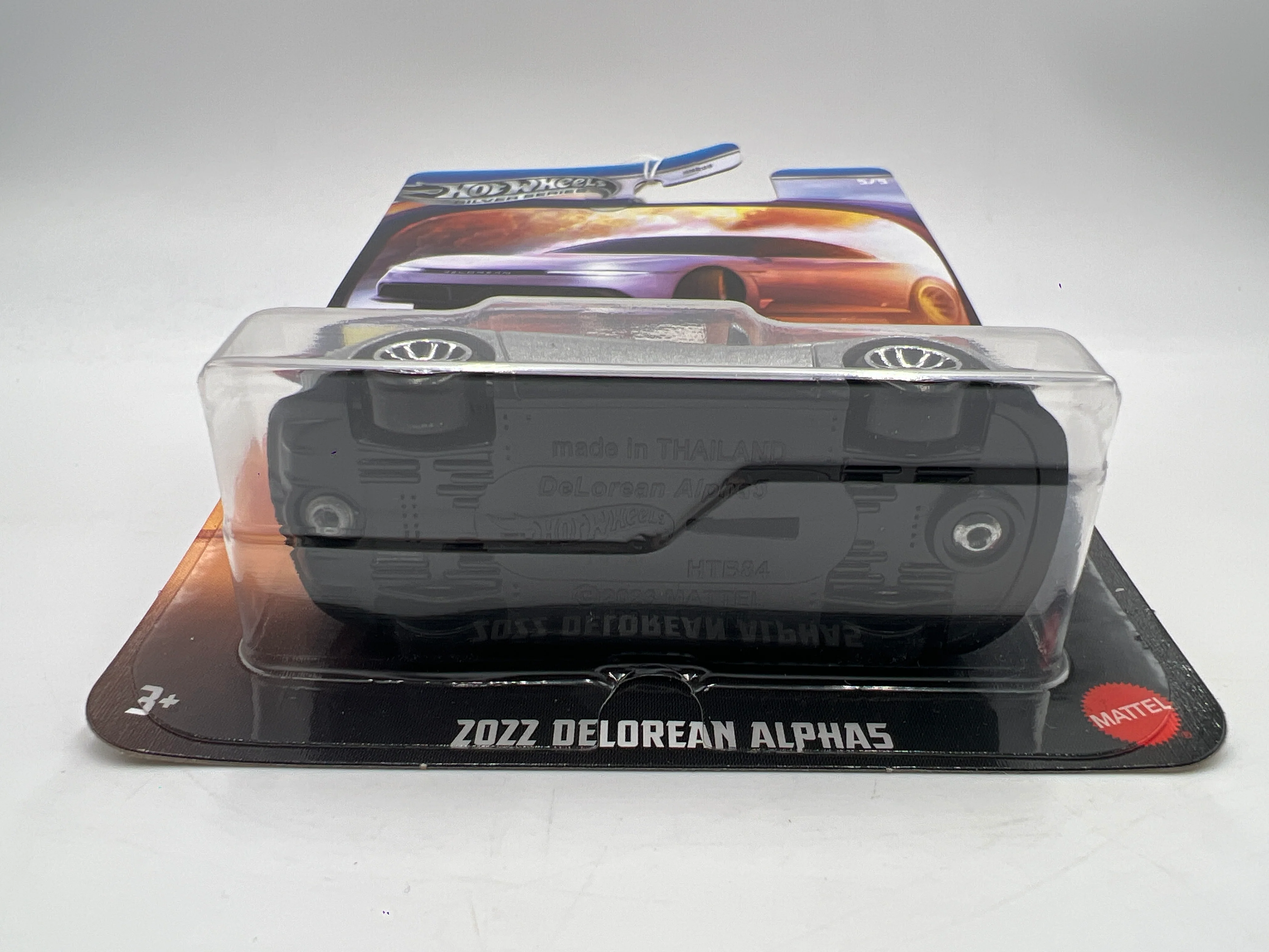 Hot Wheels Silver Series Fast & Furious Villains #5 2022 Delorean Alpha5 Silver 69G - Image 6