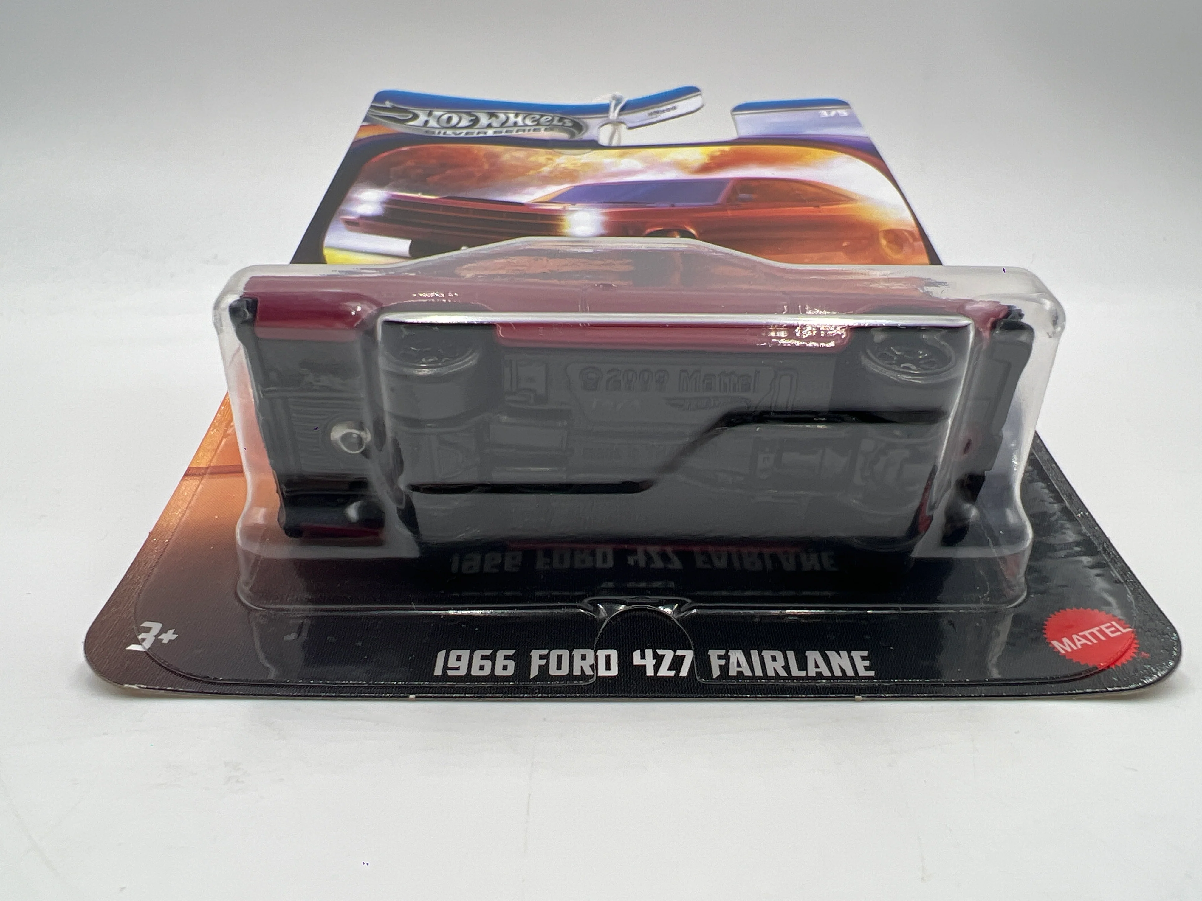 Hot Wheels Silver Series Fast & Furious Villains #3 1966 Ford 427 Fairlane Red 69C - Image 6