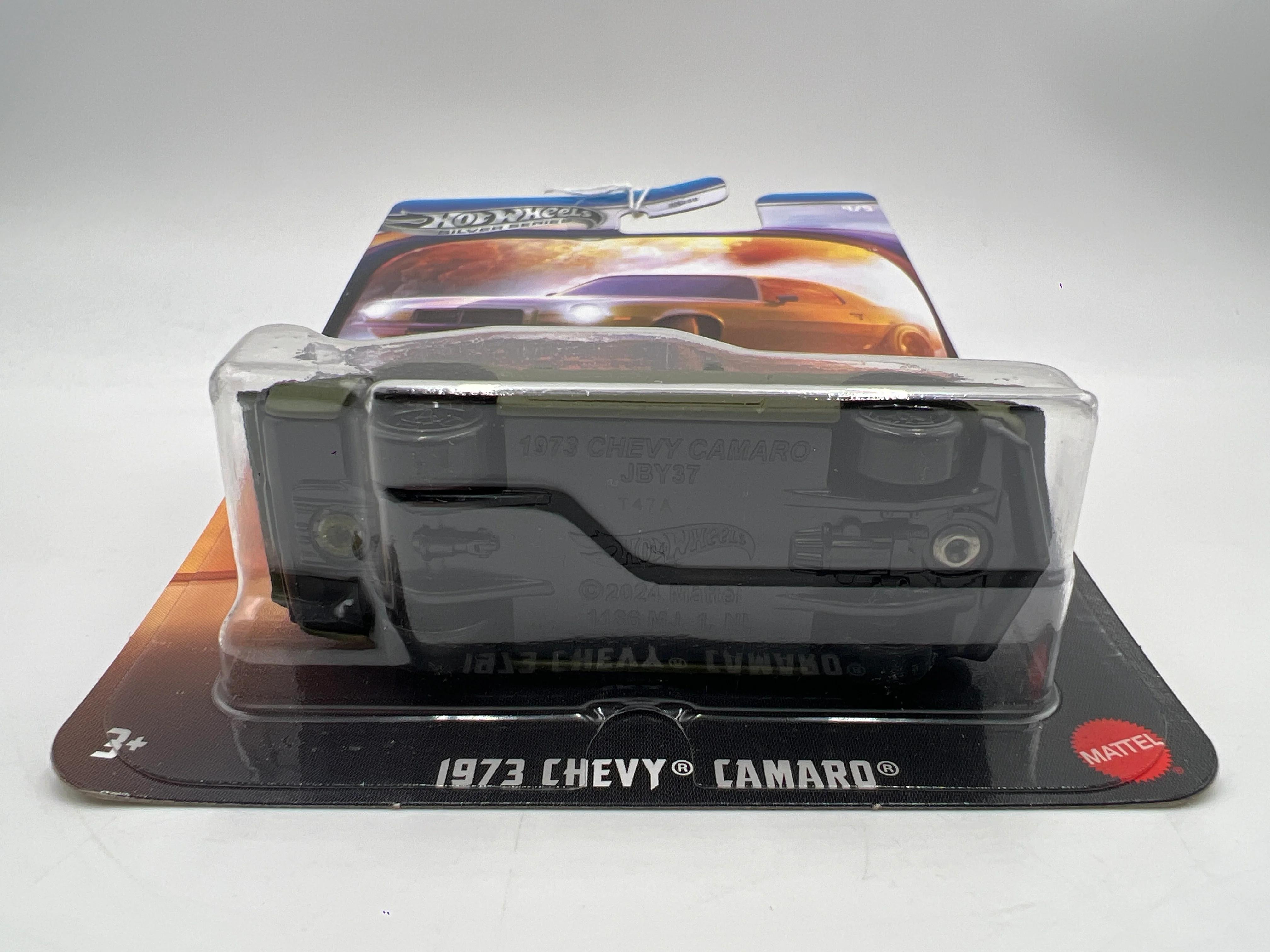 Hot Wheels Silver Series Fast & Furious Villains #4 1973 Chevy Camaro Green 69B - Image 6